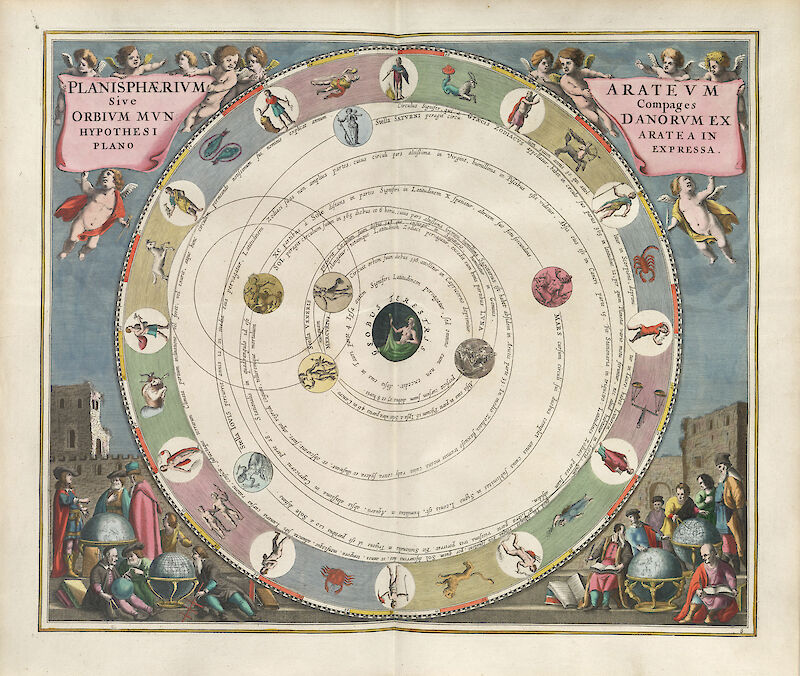The Planisphere of Aratus scale comparison