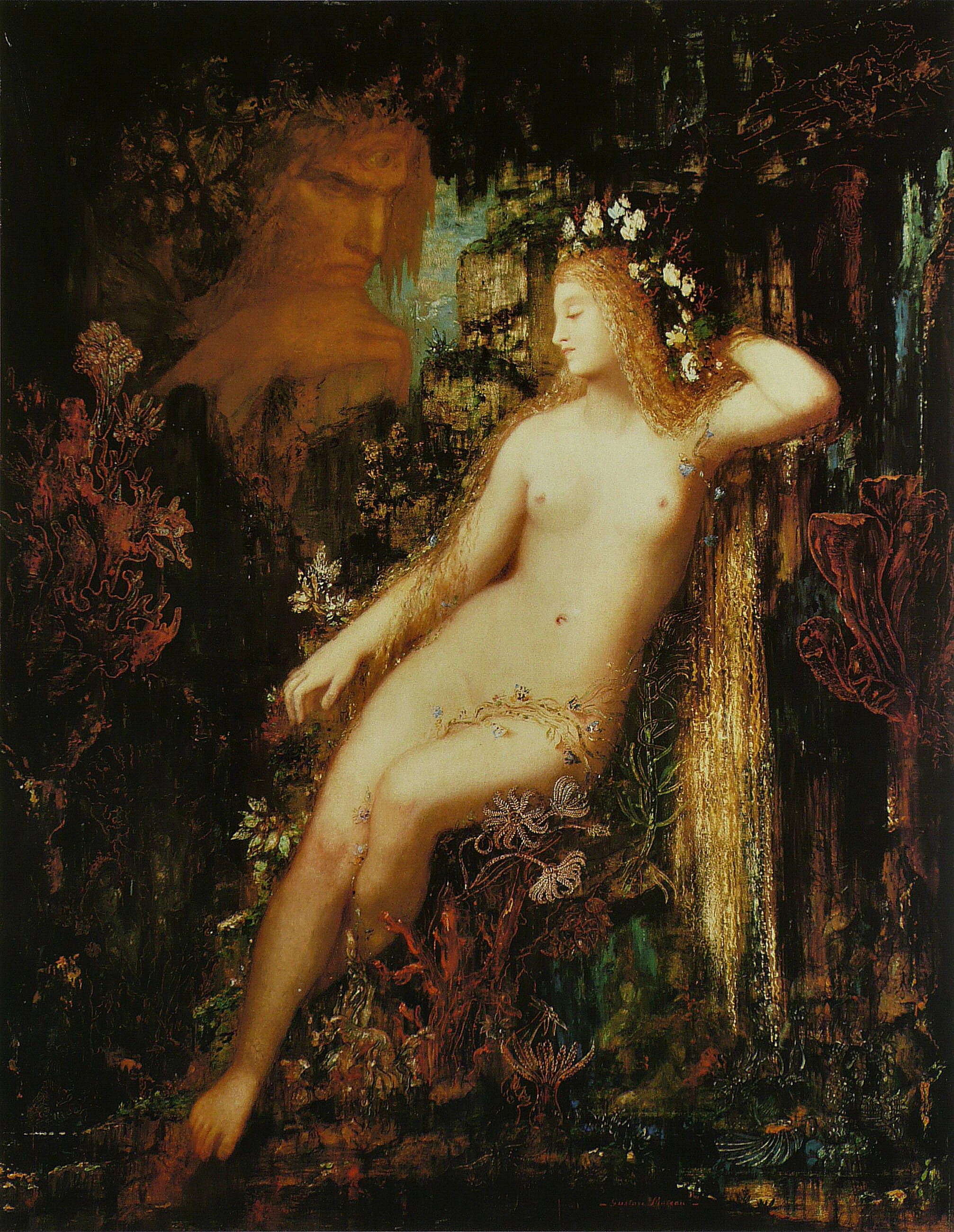 Galatée, Gustave Moreau