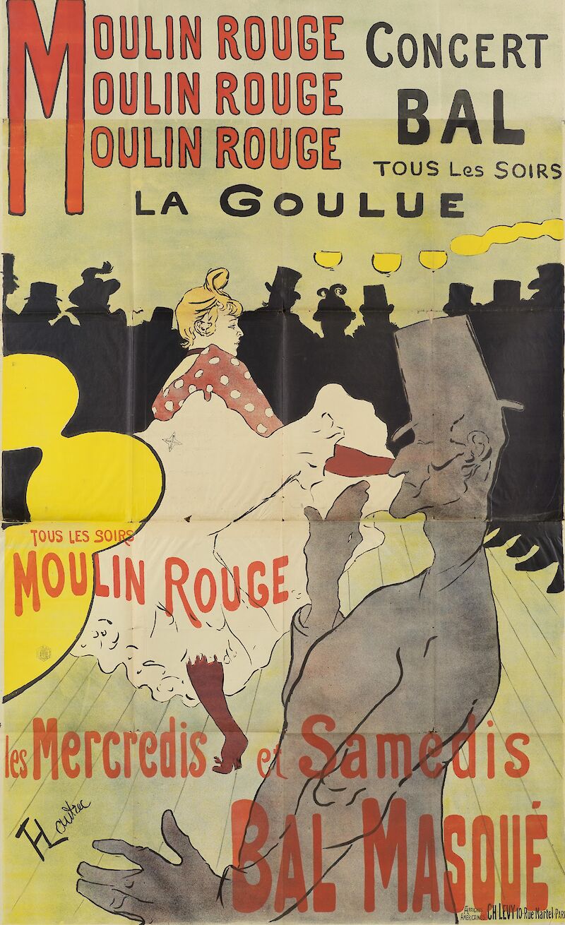 Moulin Rouge, La Goulue scale comparison