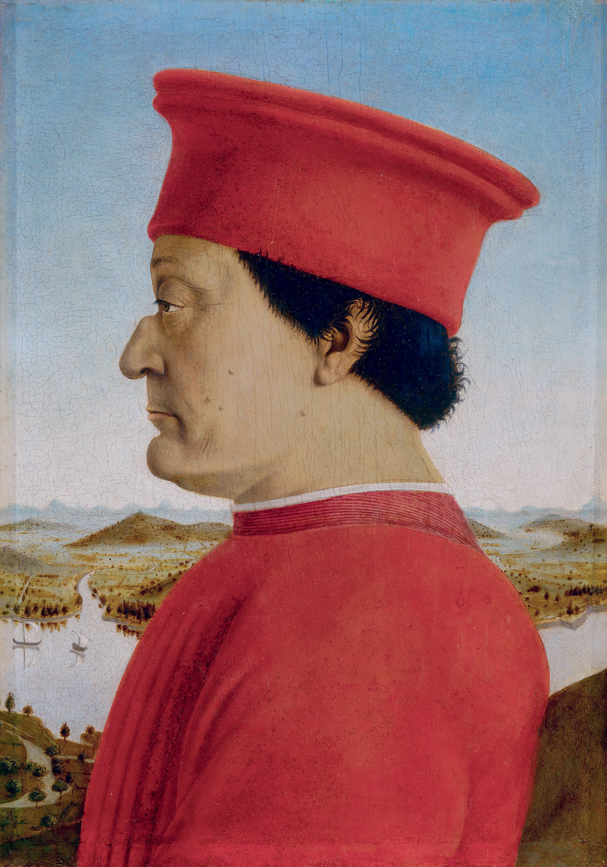 Portrait of the Duke of Urbino, Piero della Francesca