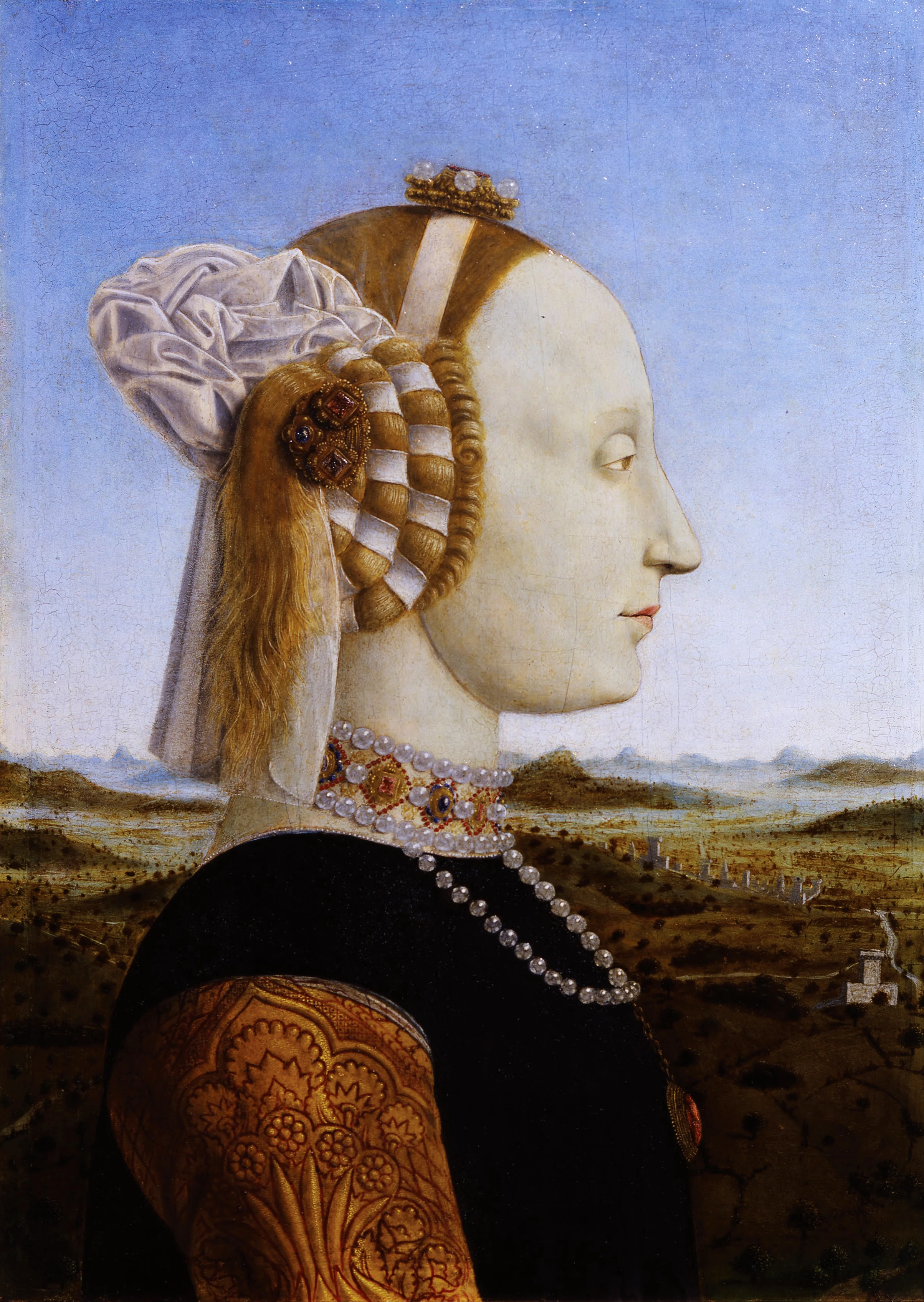 Portrait of the Duchess of Urbino, Piero della Francesca
