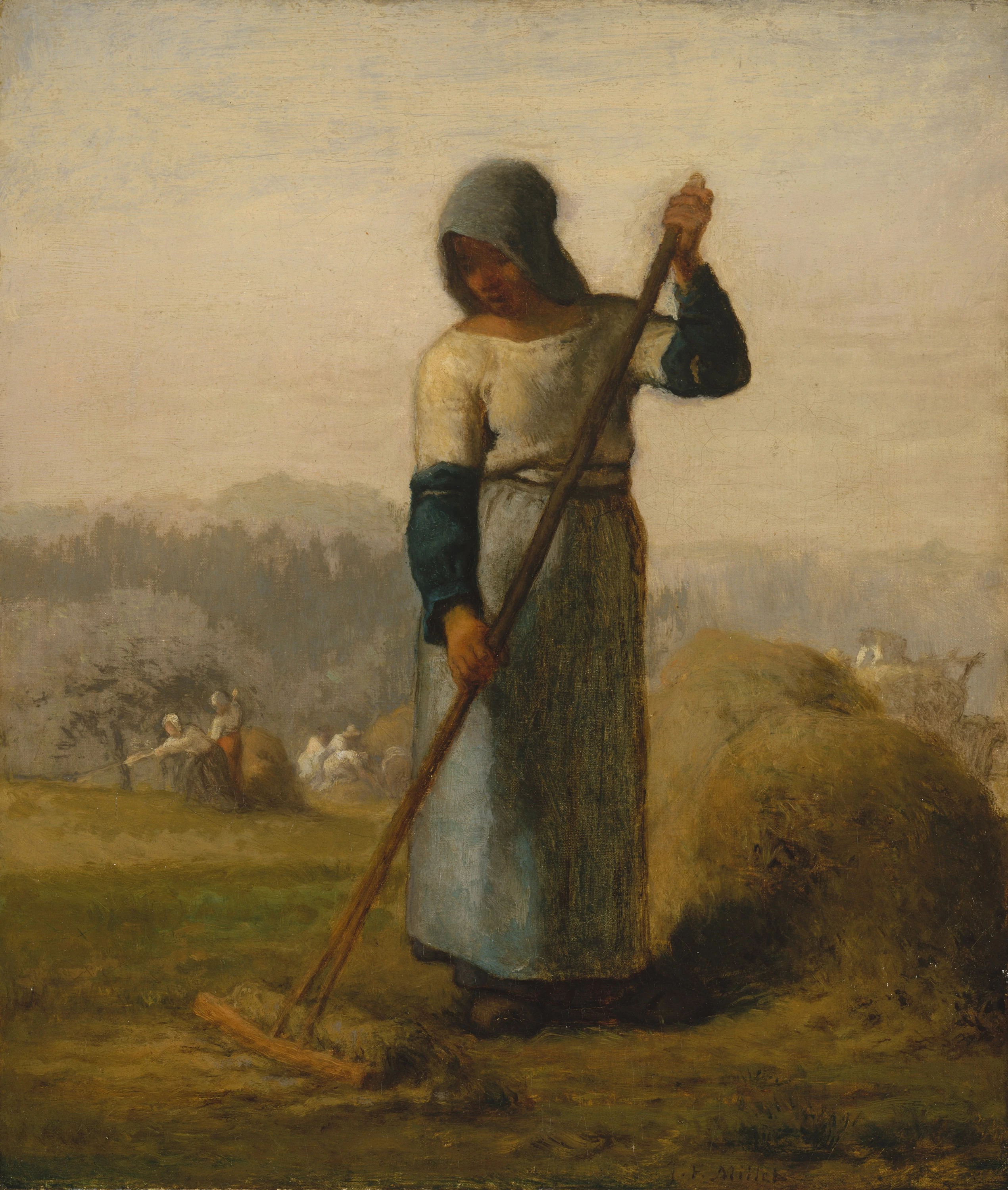 Woman with a Rake, Jean-François Millet