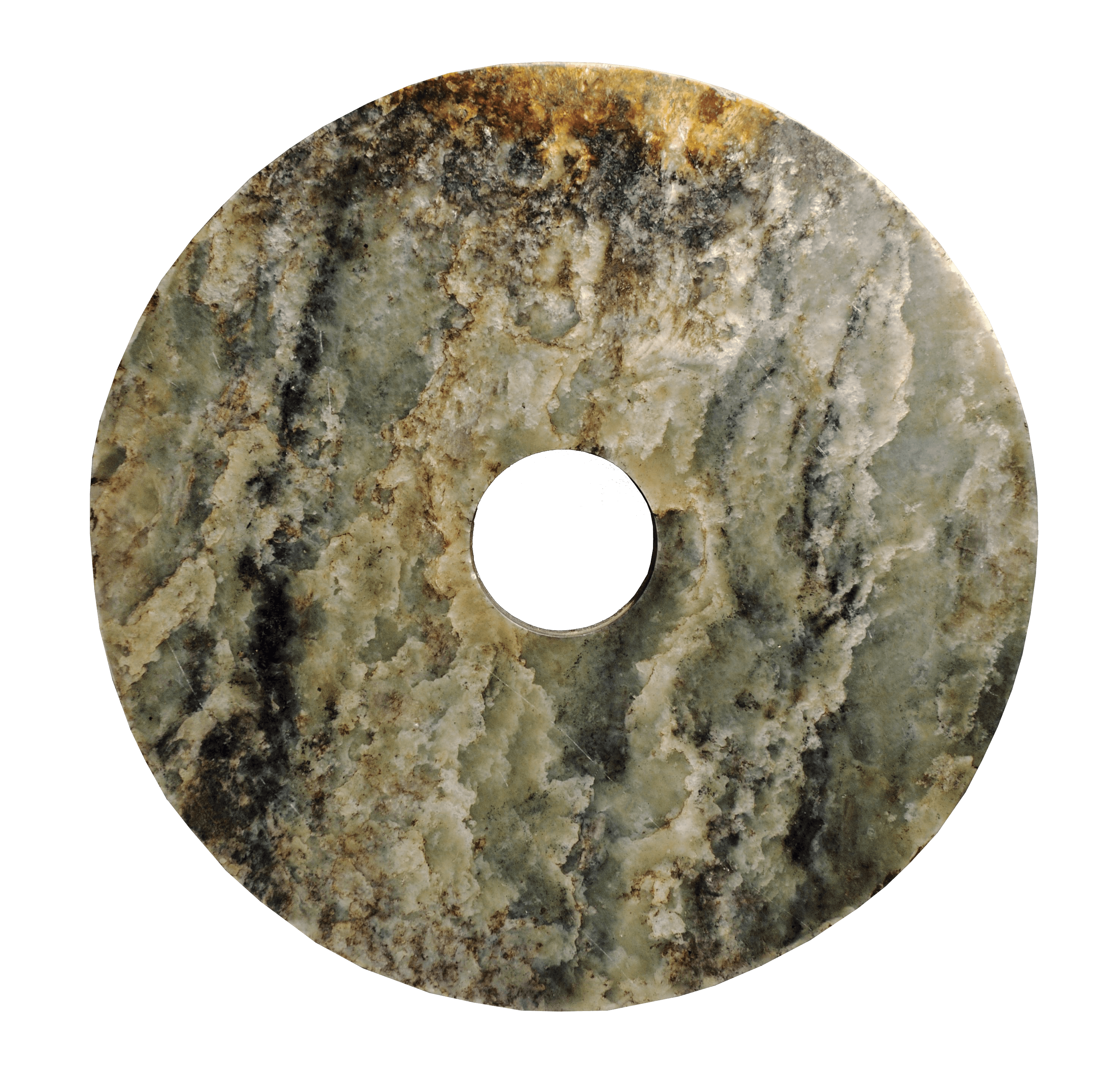 Liangzhu Bi Disk, zoomed in