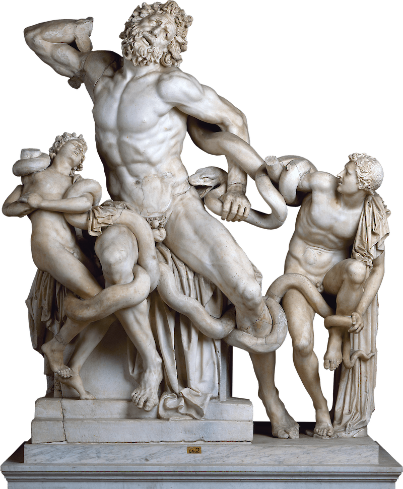 Laocoön and His Sons scale comparison