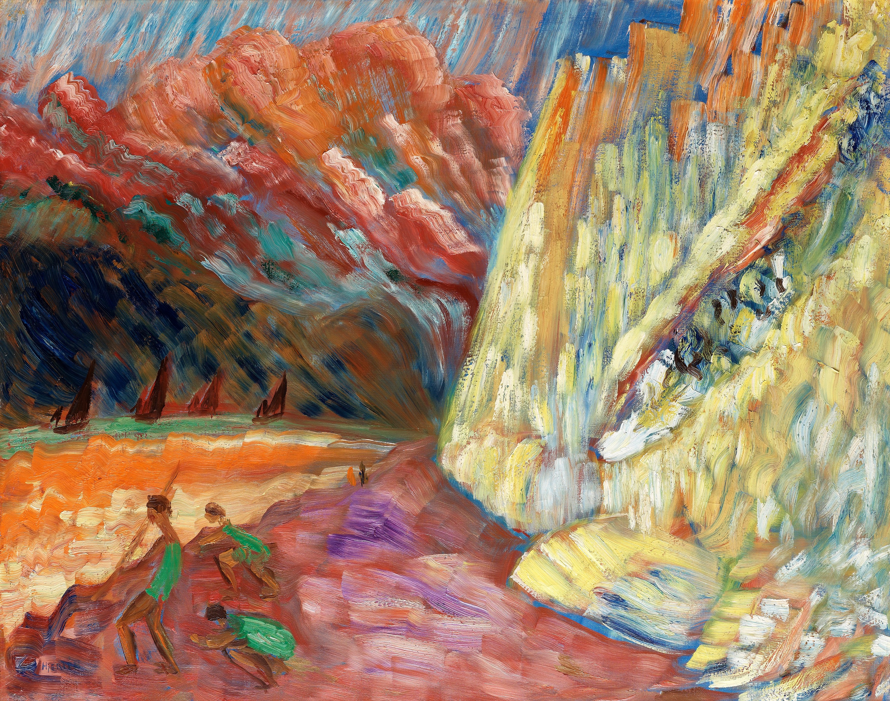 Lime Rock, St. Aubin, zoomed in