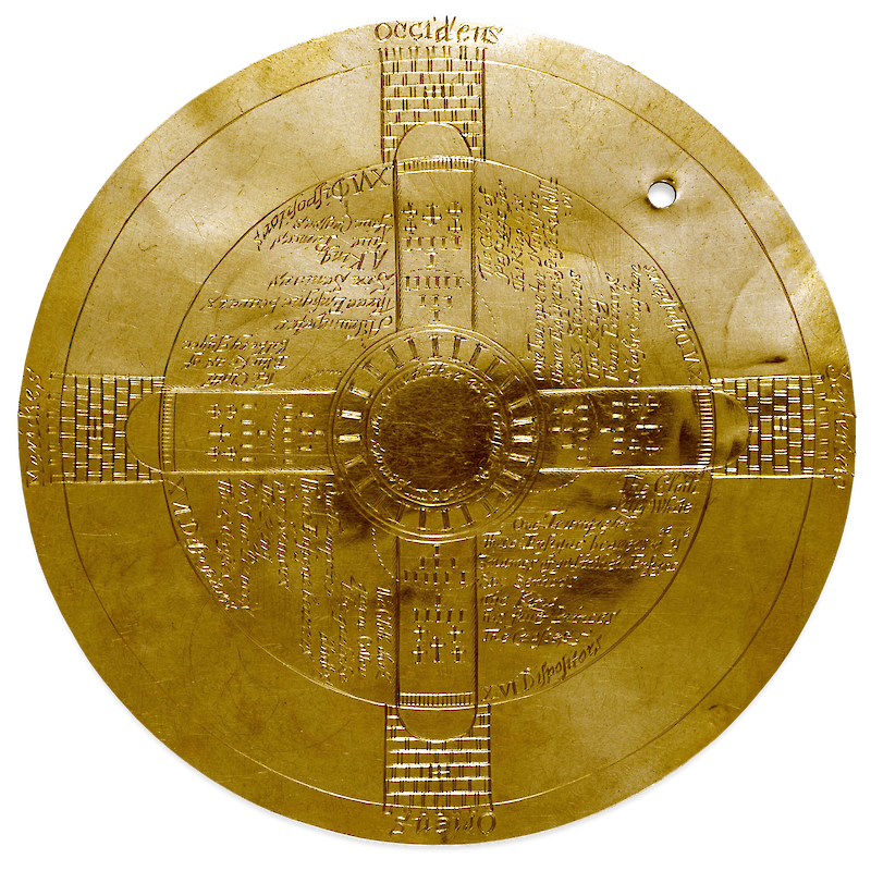 Four Castles Gold Disk scale comparison