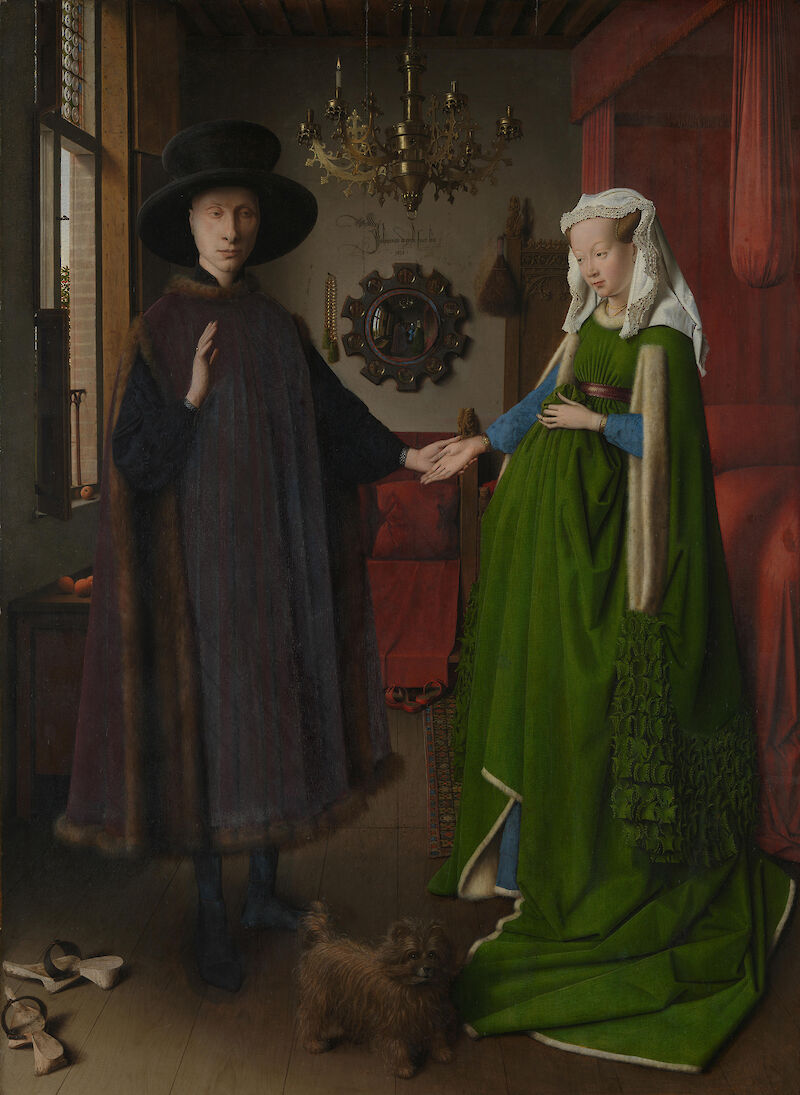 Arnolfini Portrait scale comparison