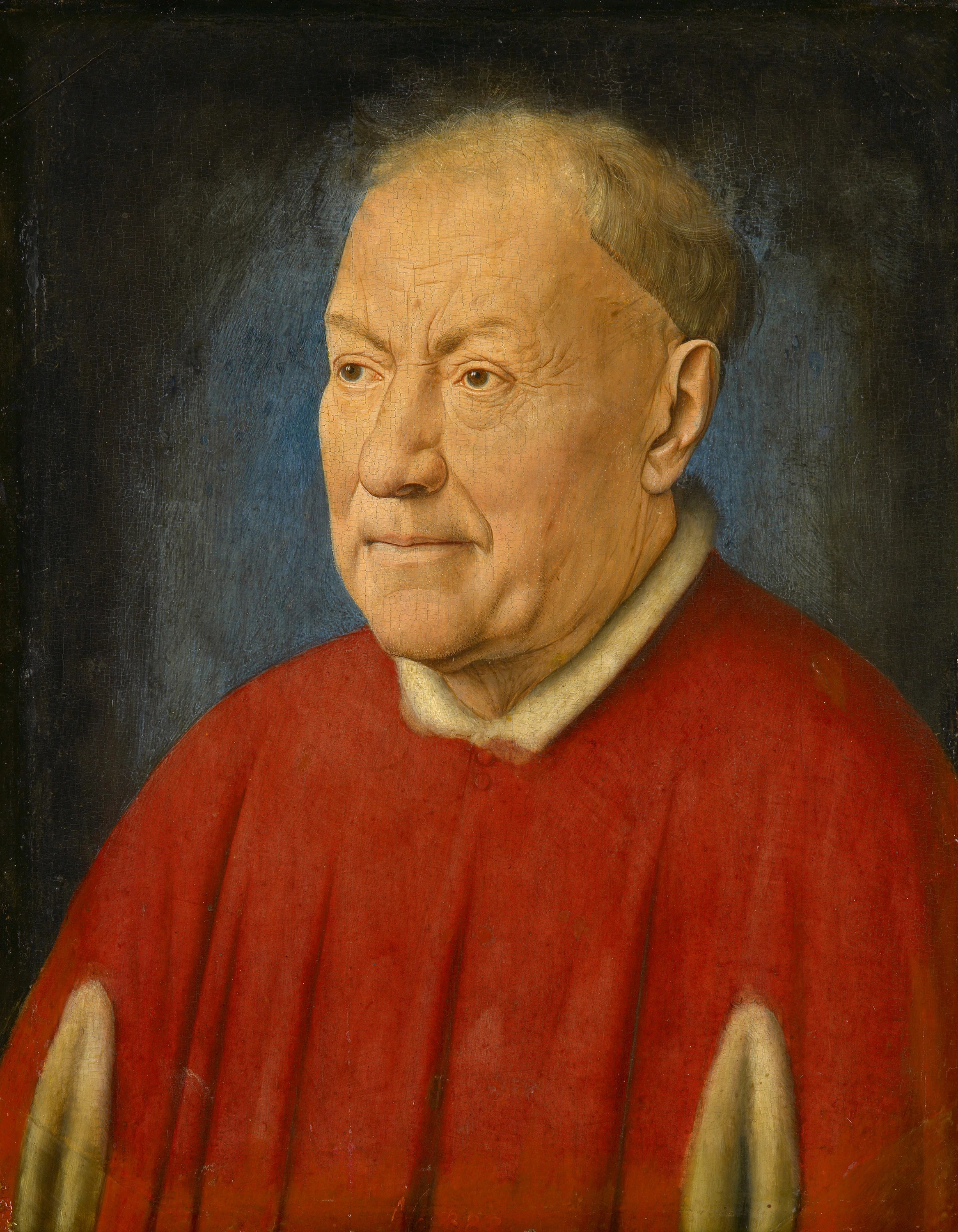 Portrait of Cardinal Niccolò Albergati, Jan Van Eyck