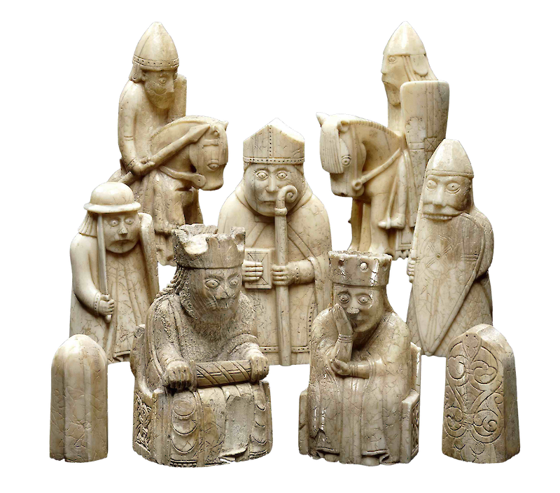 The Lewis Chessmen scale comparison