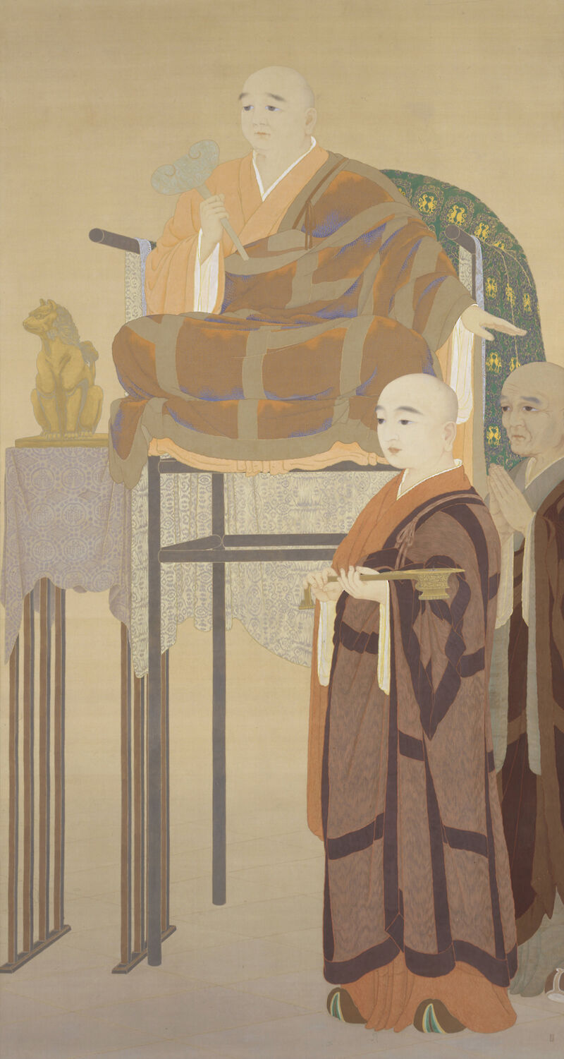 Bodhisattva Kenshu, 賢首菩薩 scale comparison