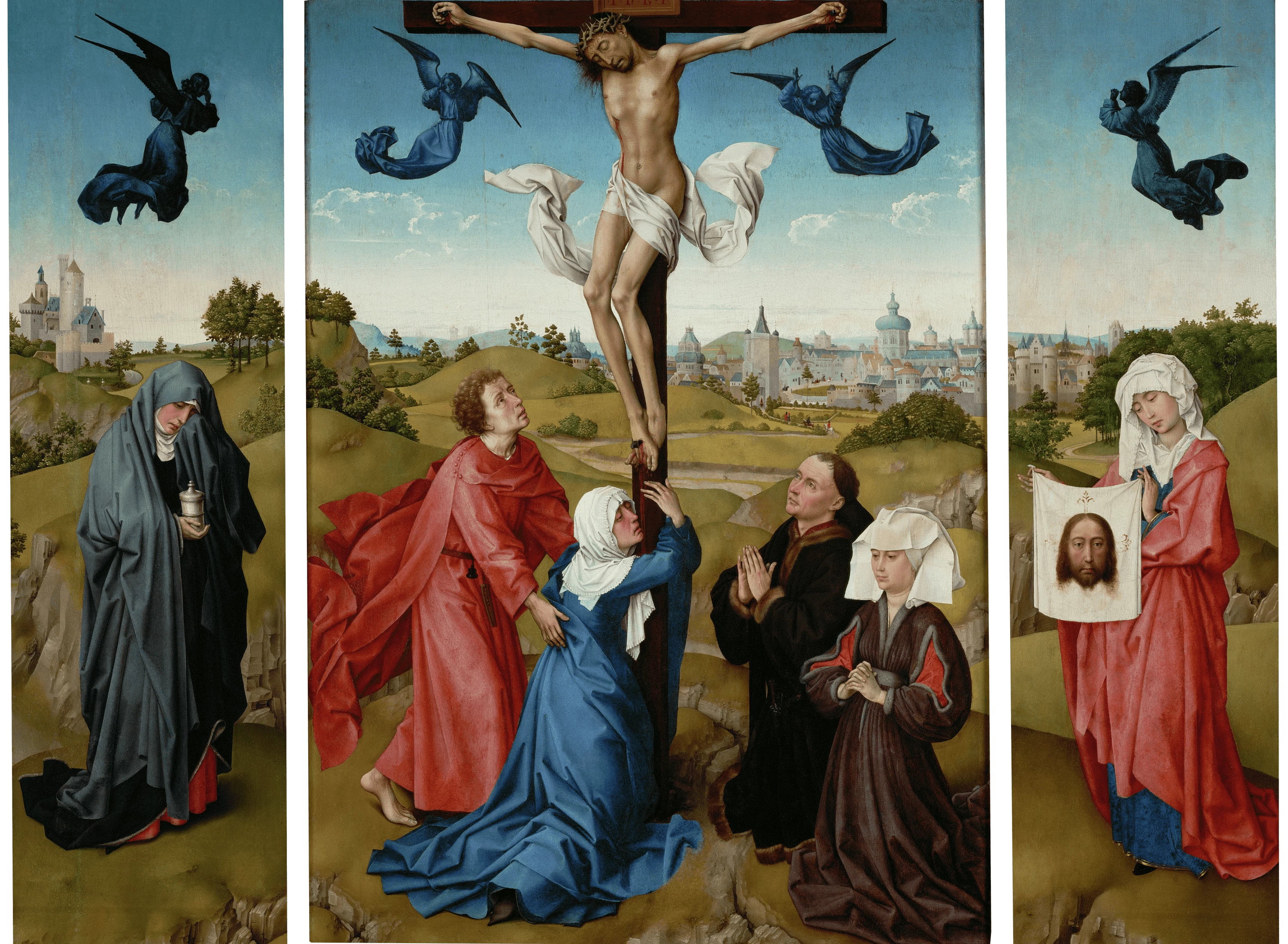Triptych: The Crucifixion, Rogier van der Weyden