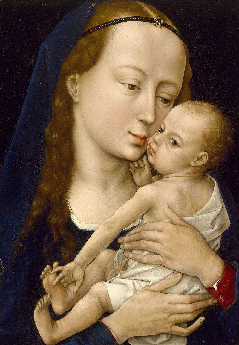 Virgin and Child scale comparison