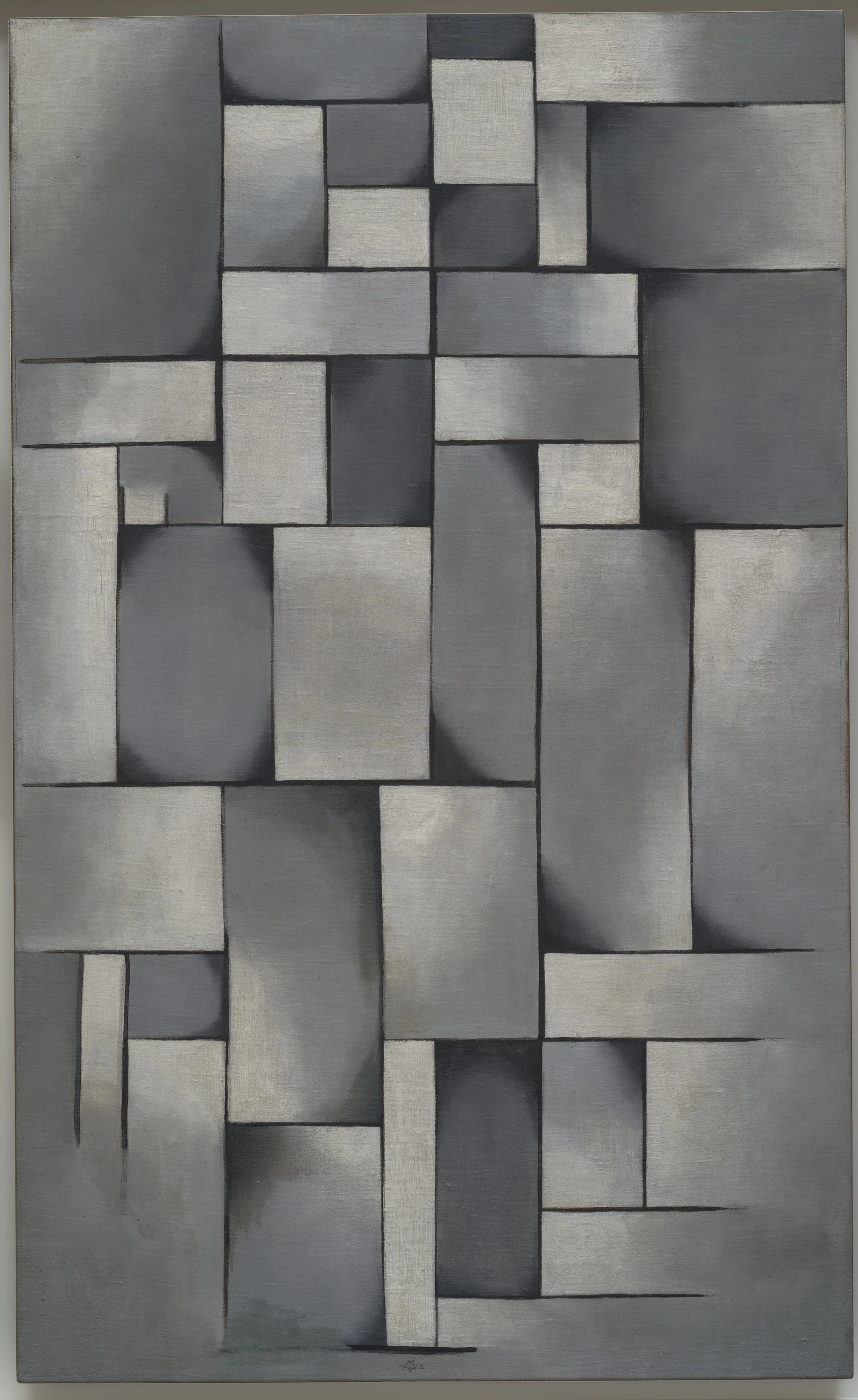 Composition in Gray (Rag-time), Theo van Doesburg