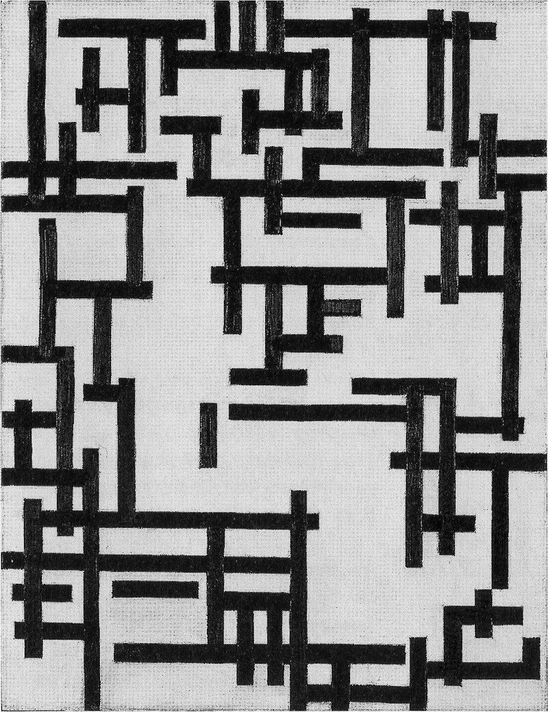 Composition XIII scale comparison