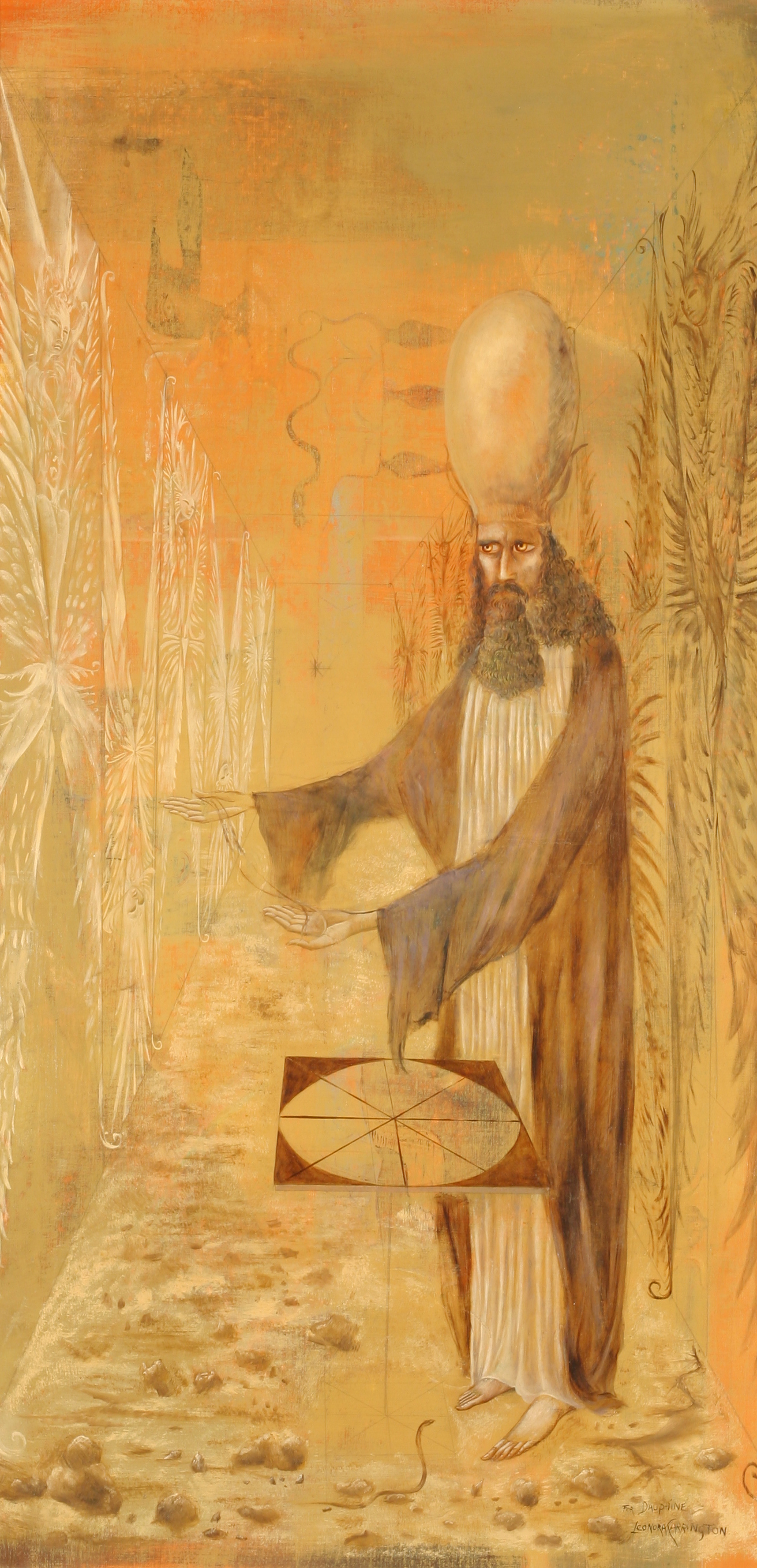 Heirophante, Pour Dauphine, zoomed in