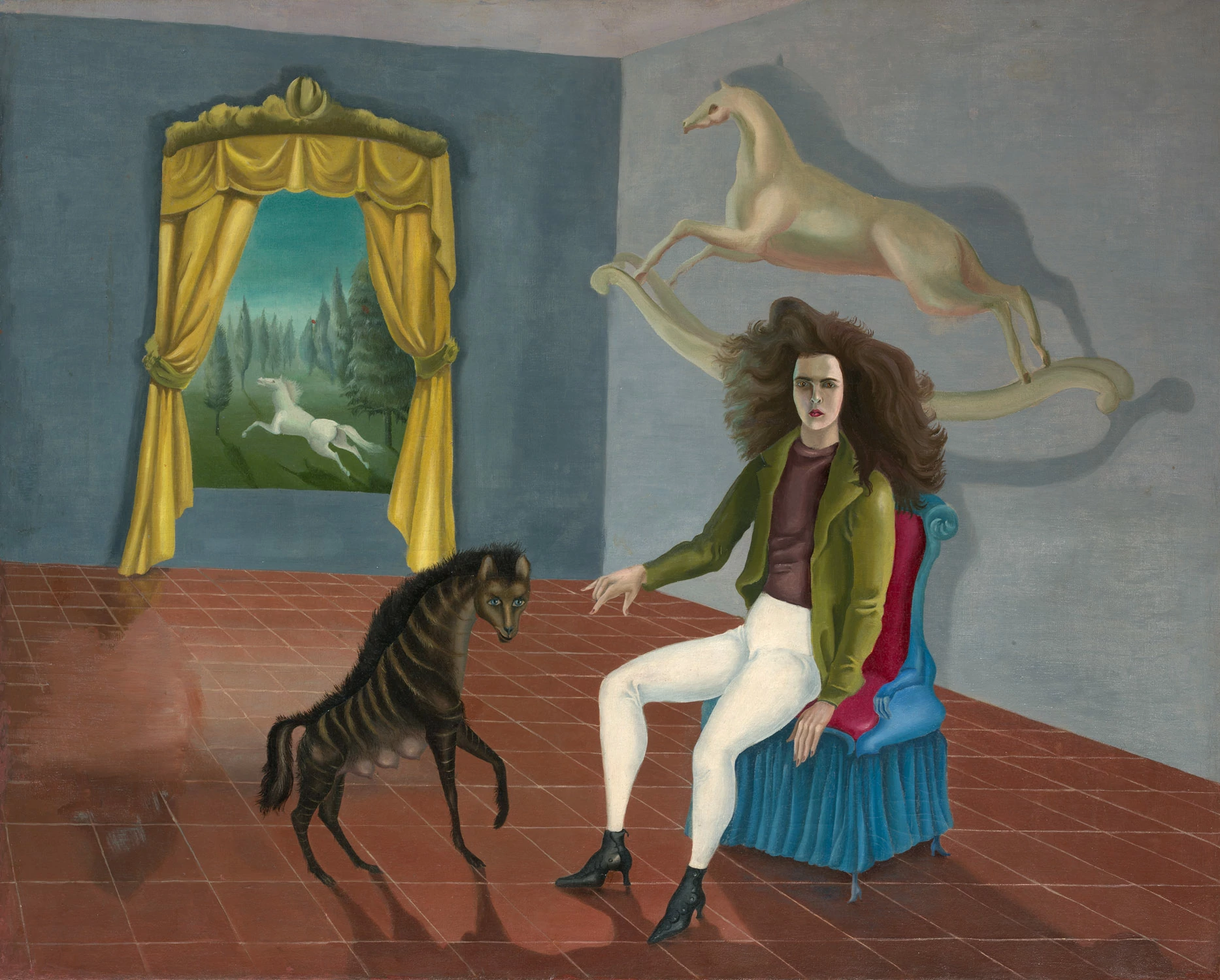 Self Portrait (Inn of the Dawn Horse), Leonora Carrington
