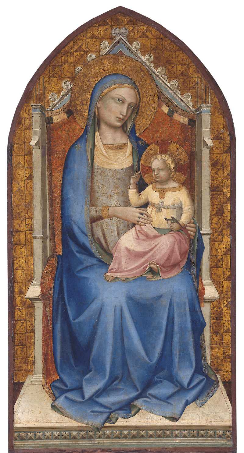 Virgin and Child scale comparison