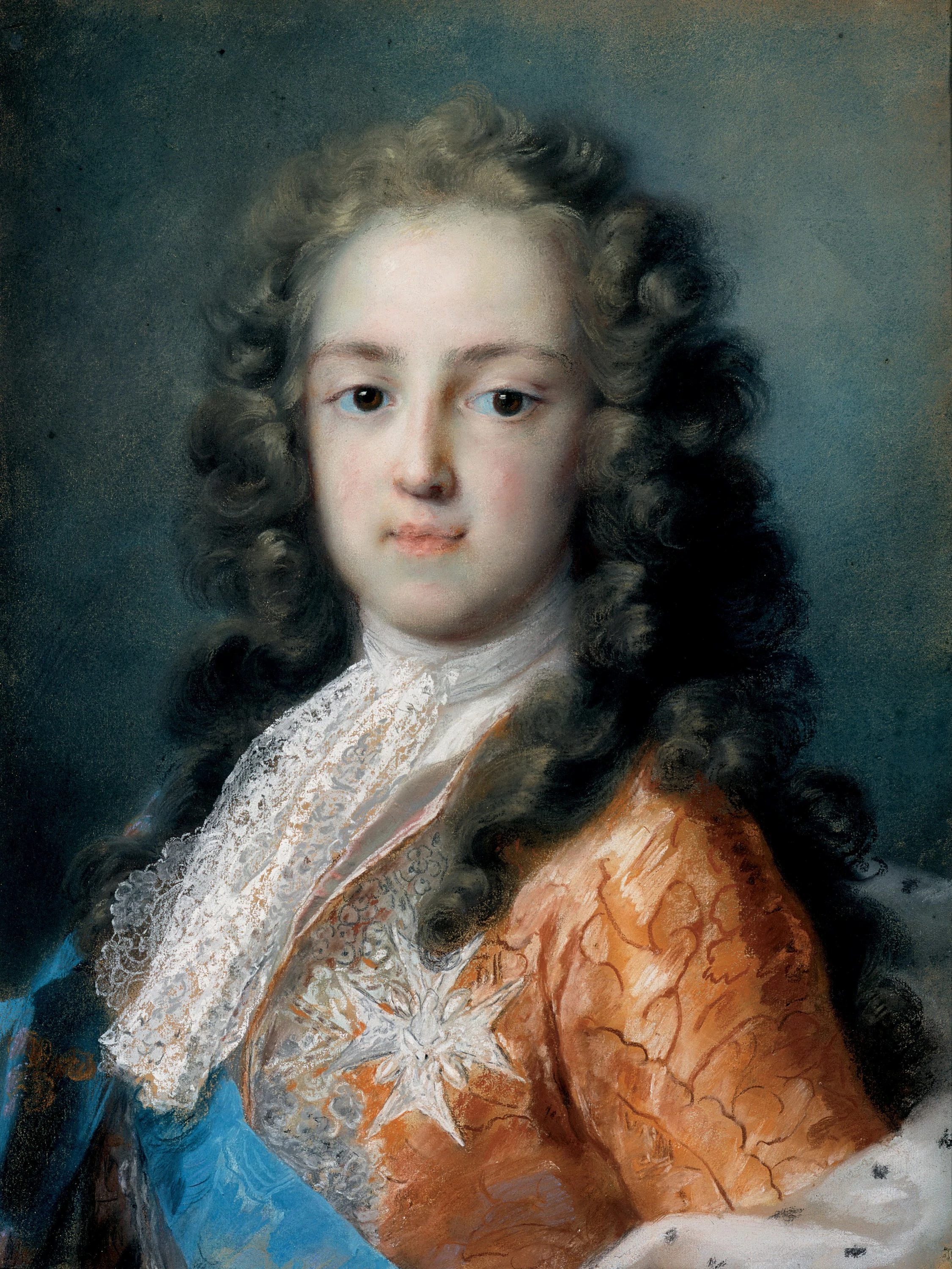 Louis XV of France as Dauphin, Rosalba Carriera