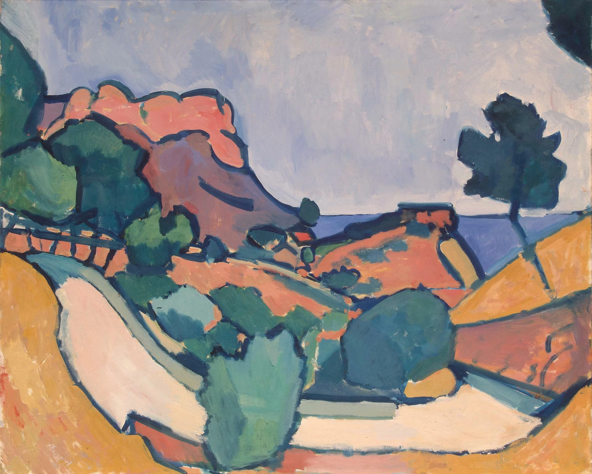 Road in the Mountains, André Derain