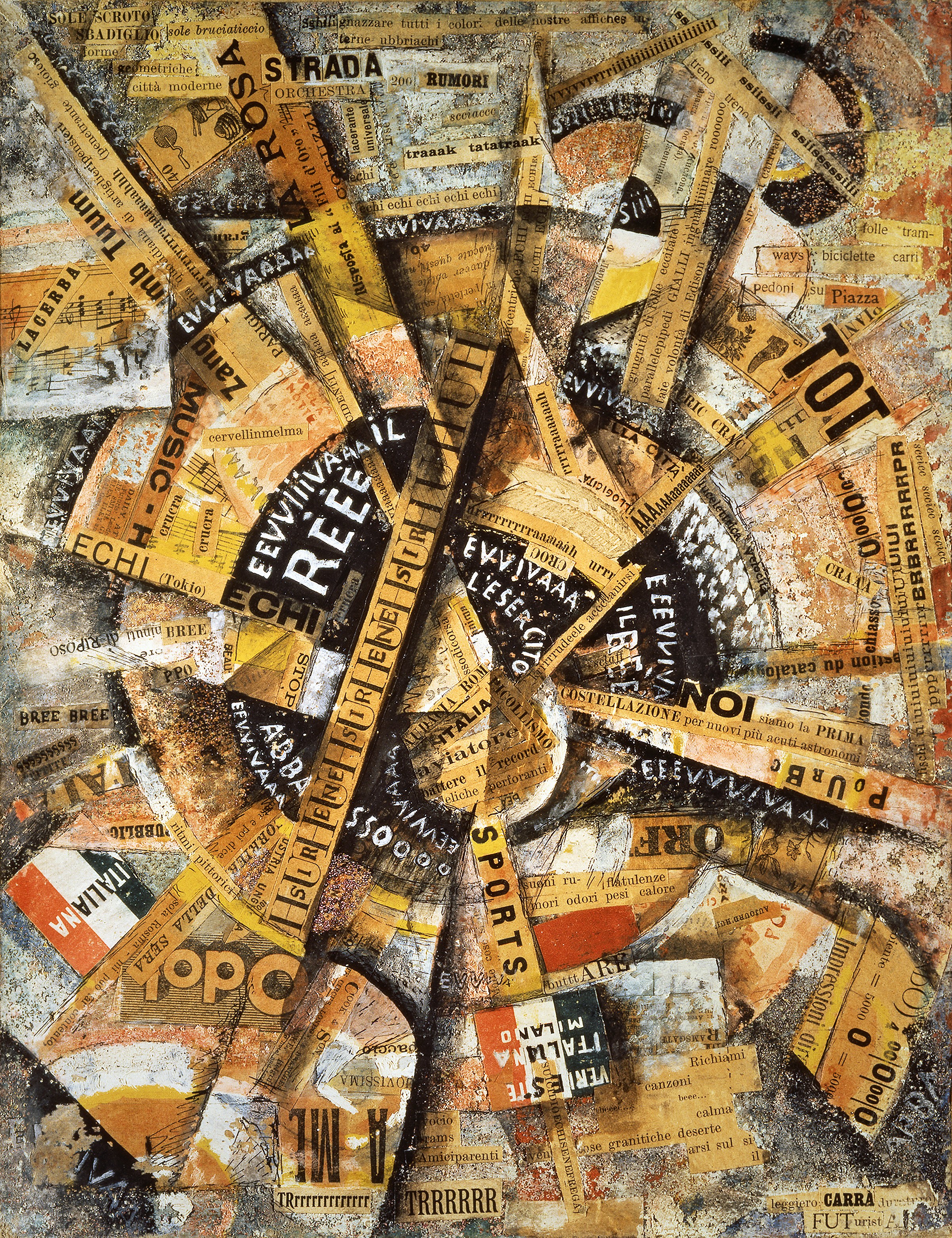 Interventionist Demonstration, zoomed in