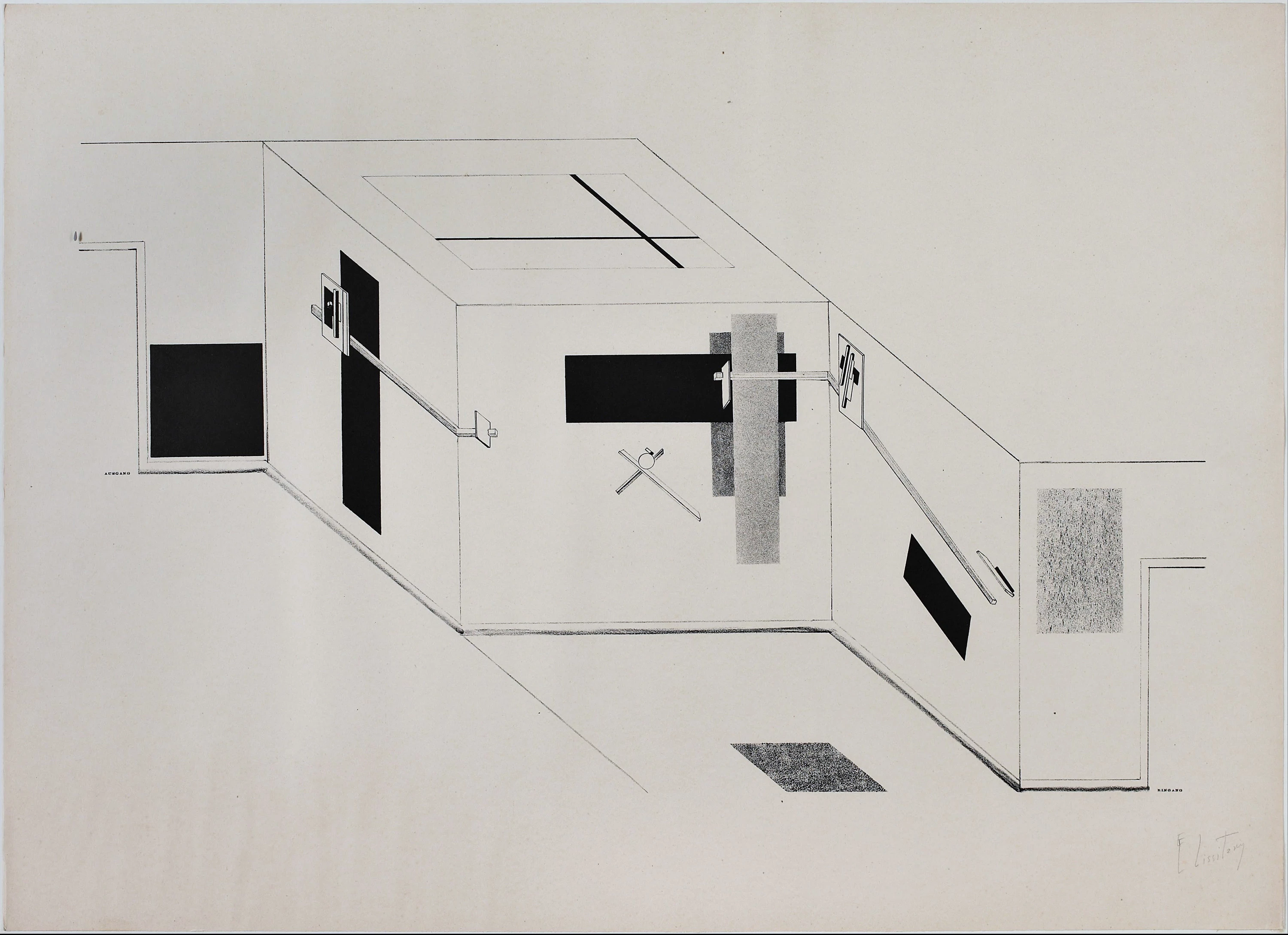 Kestner Portfolio, Proun 6, El Lissitzky