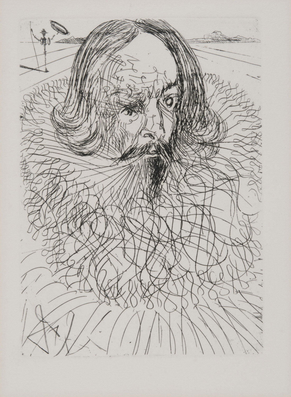 Cervantes, zoomed in