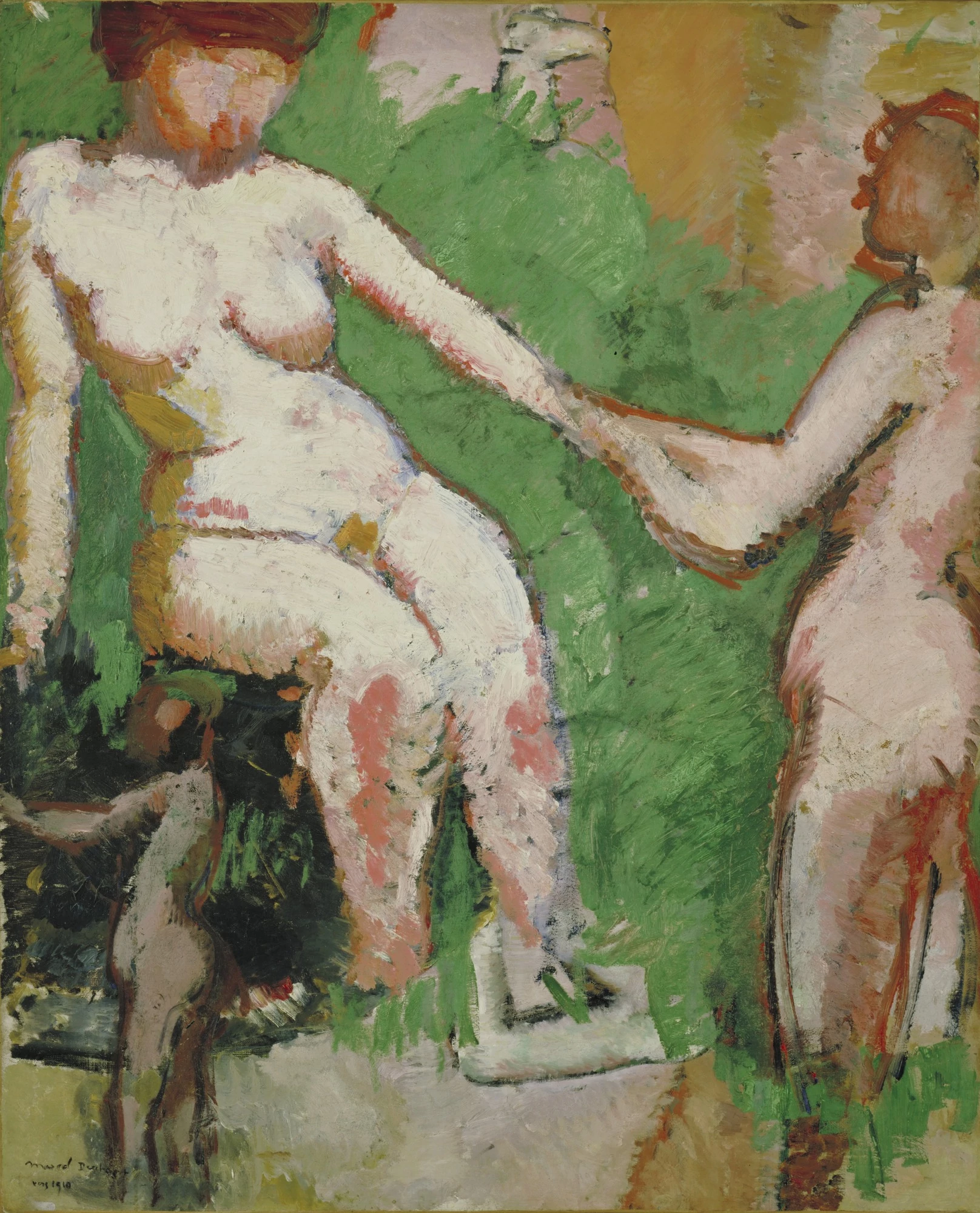 Two Nudes, Marcel Duchamp