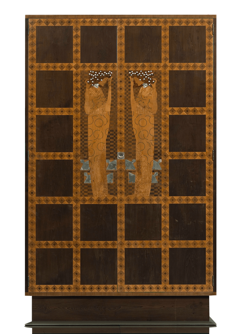 Inlaid Eisler-Terramare Armoire scale comparison