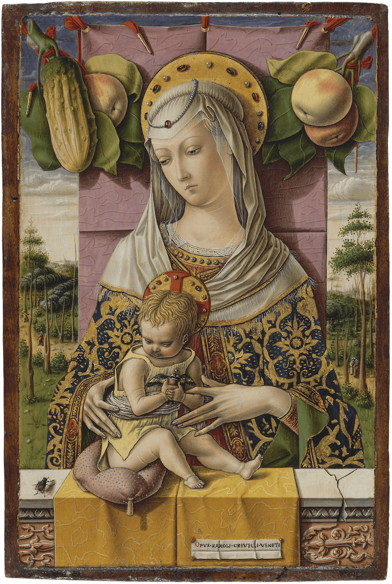 Madonna and Child scale comparison