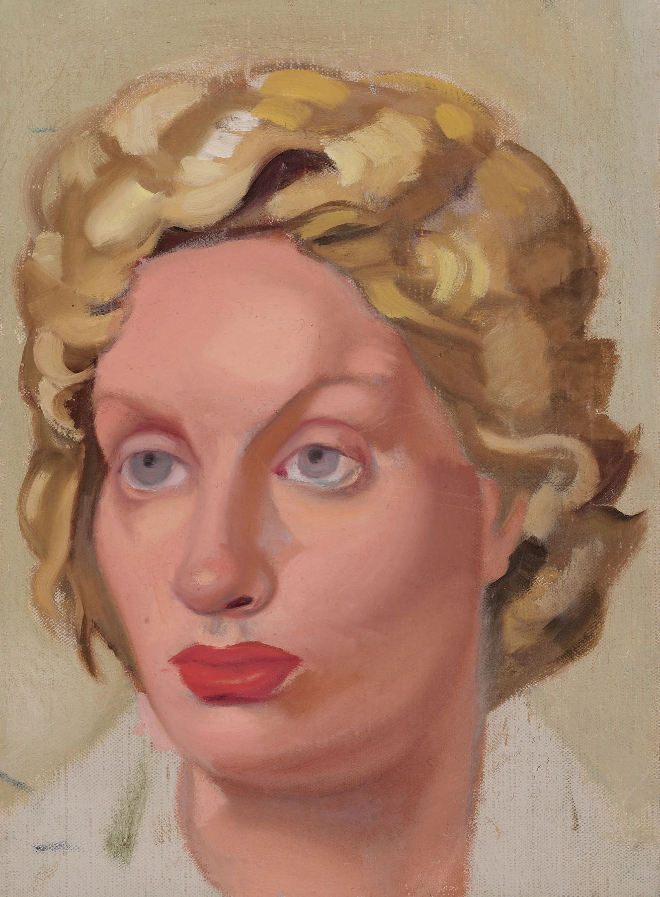 Portrait of Kizette 1, Tamara de Lempicka