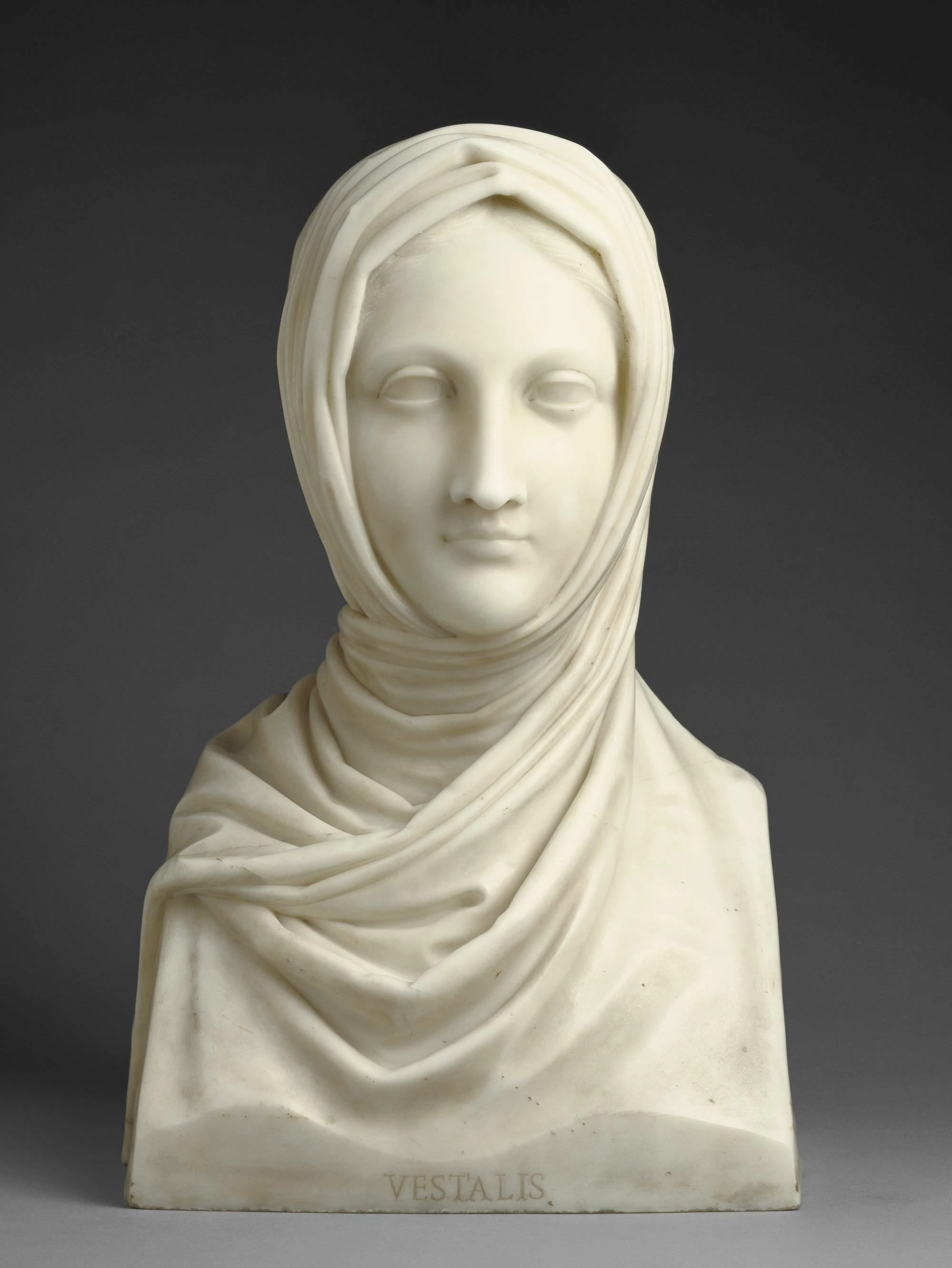 Head of a Vestal Virgin, Antonio Canova