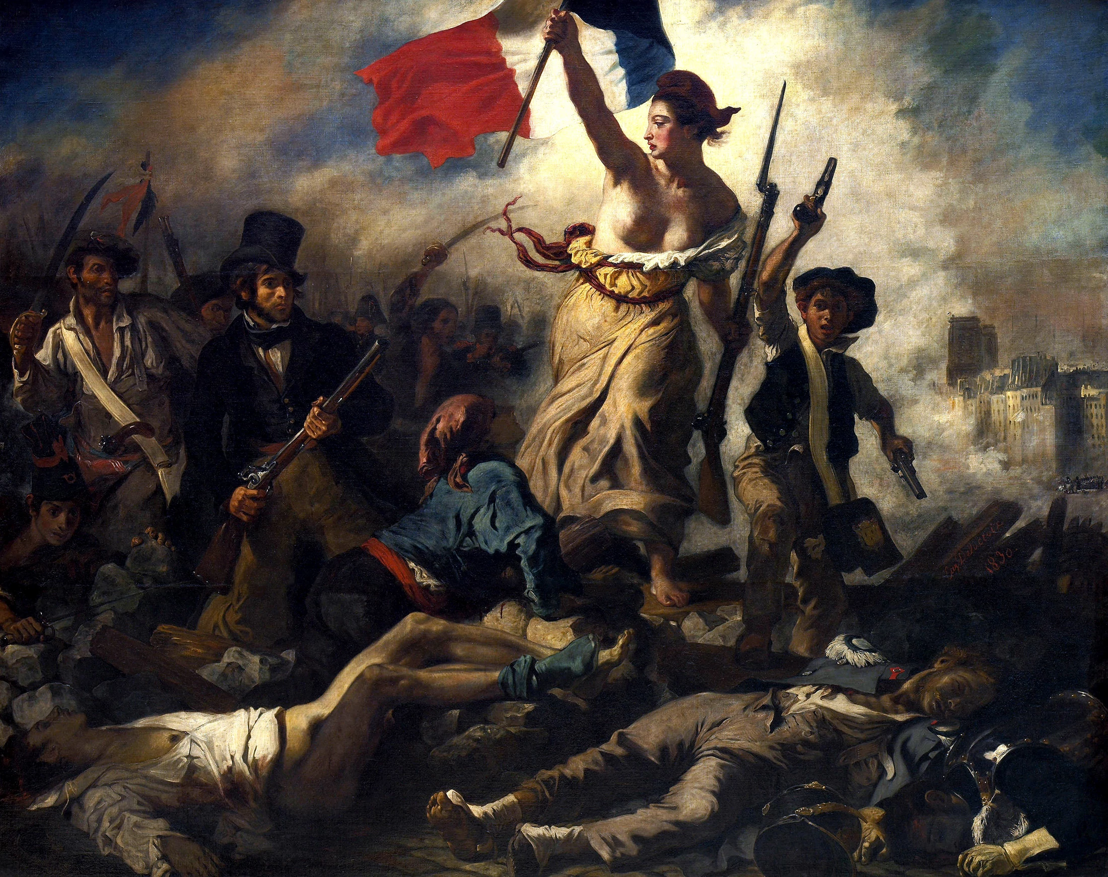 Eugène Delacroix, The Artists