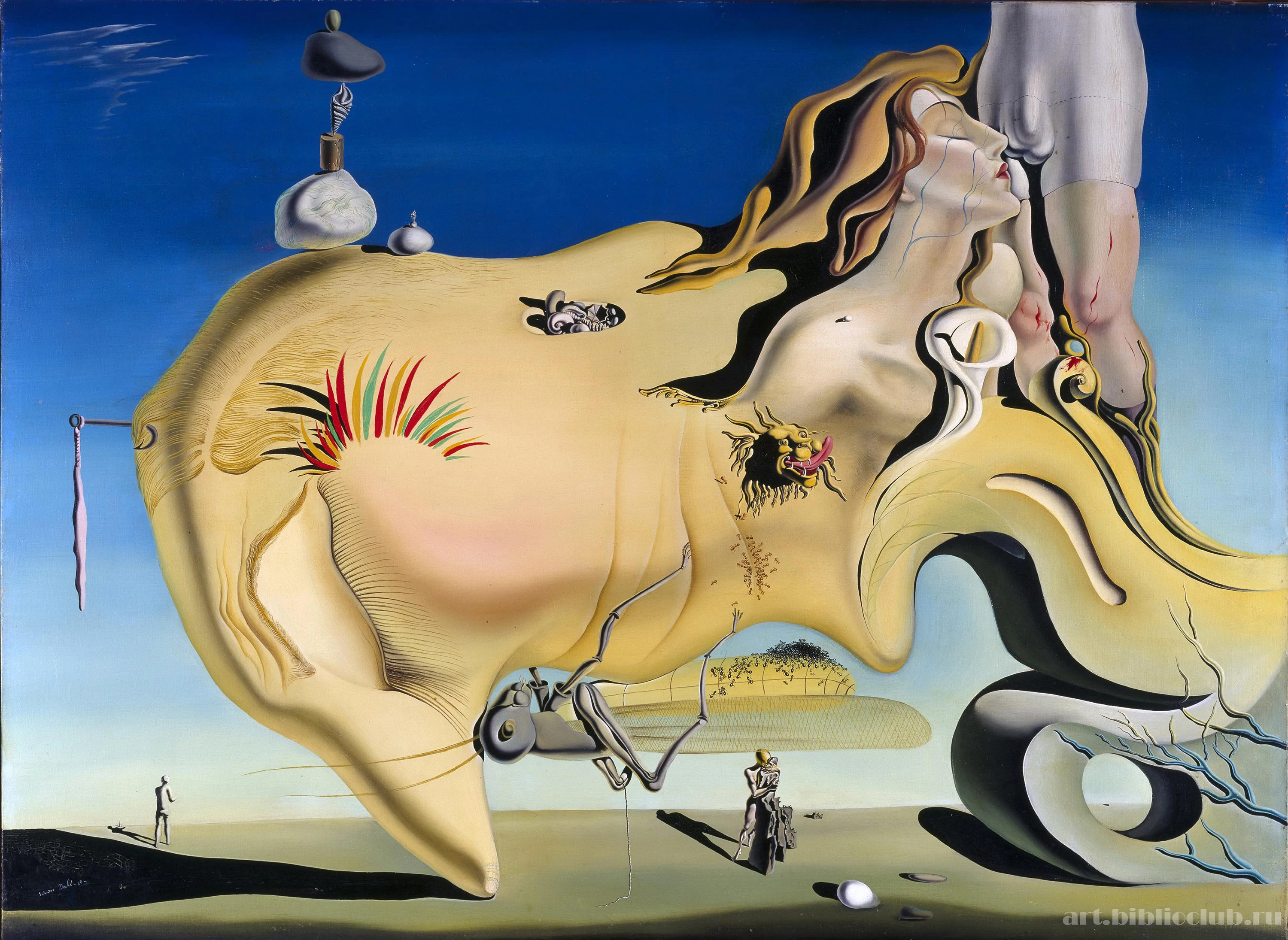 The Great Masturbator, Salvador Dalí
