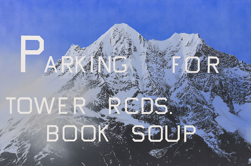 Parking for Tower Rcds. Book Soup scale comparison
