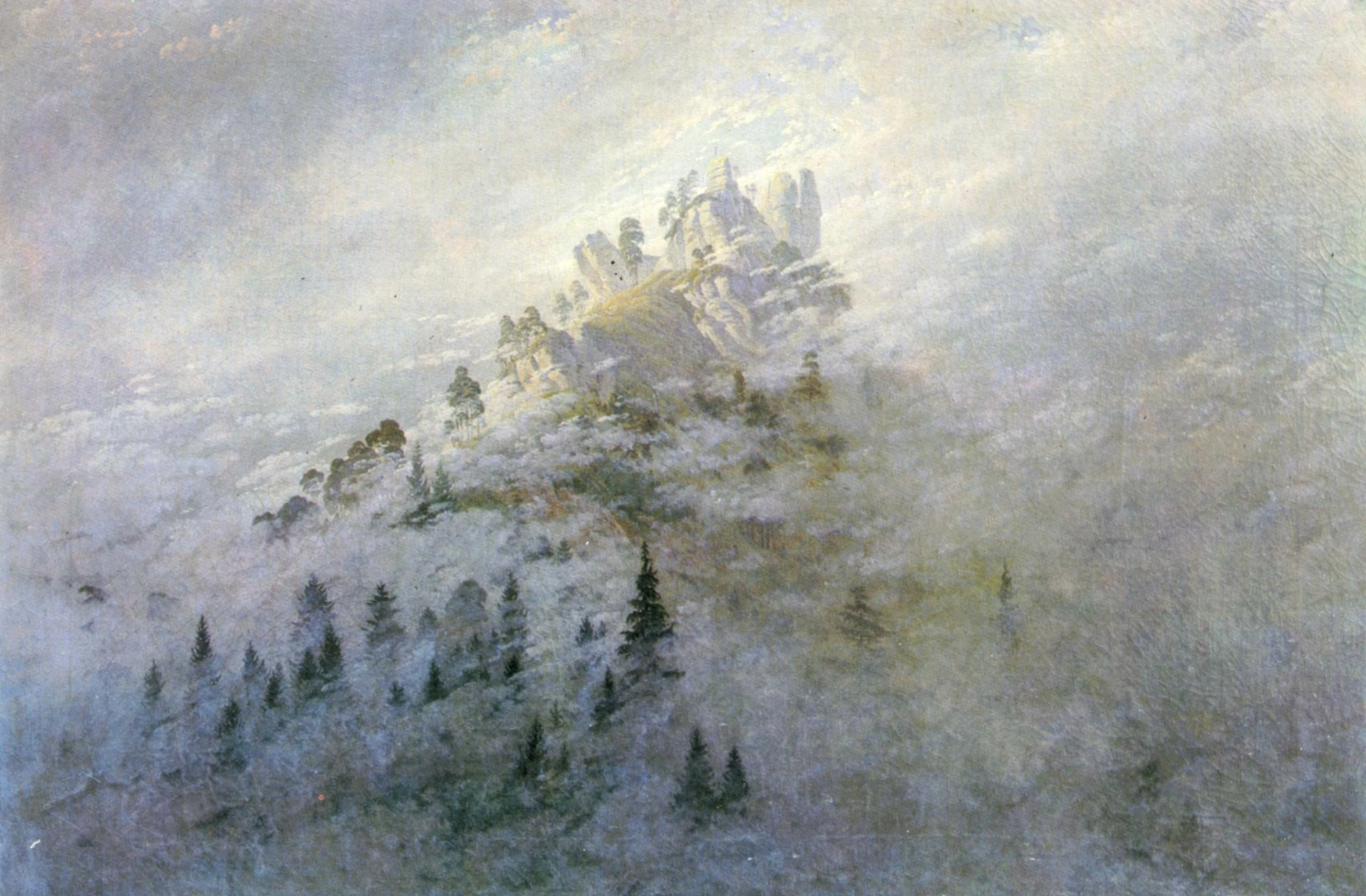 Morning Mist in the Mountains, Caspar David Friedrich