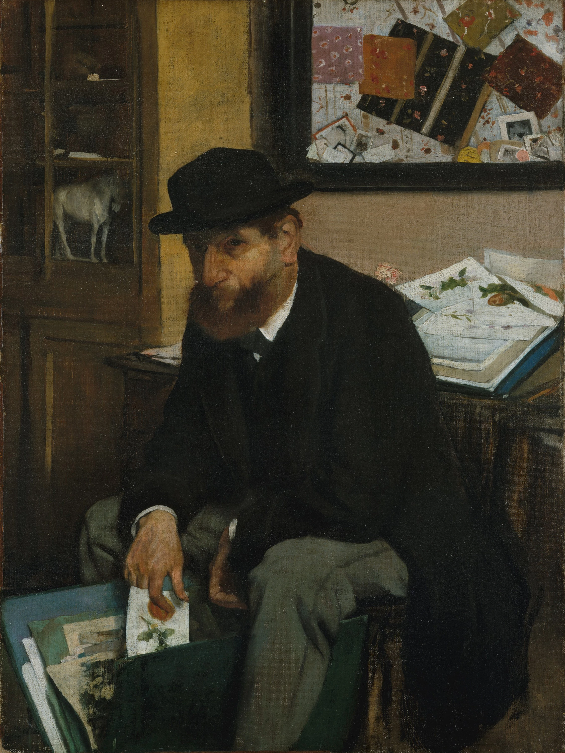 The Collector of Prints, Edgar Degas