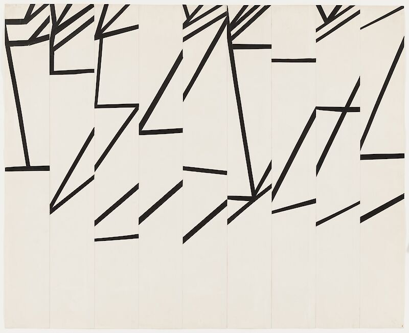 Study for "La Combe II" scale comparison