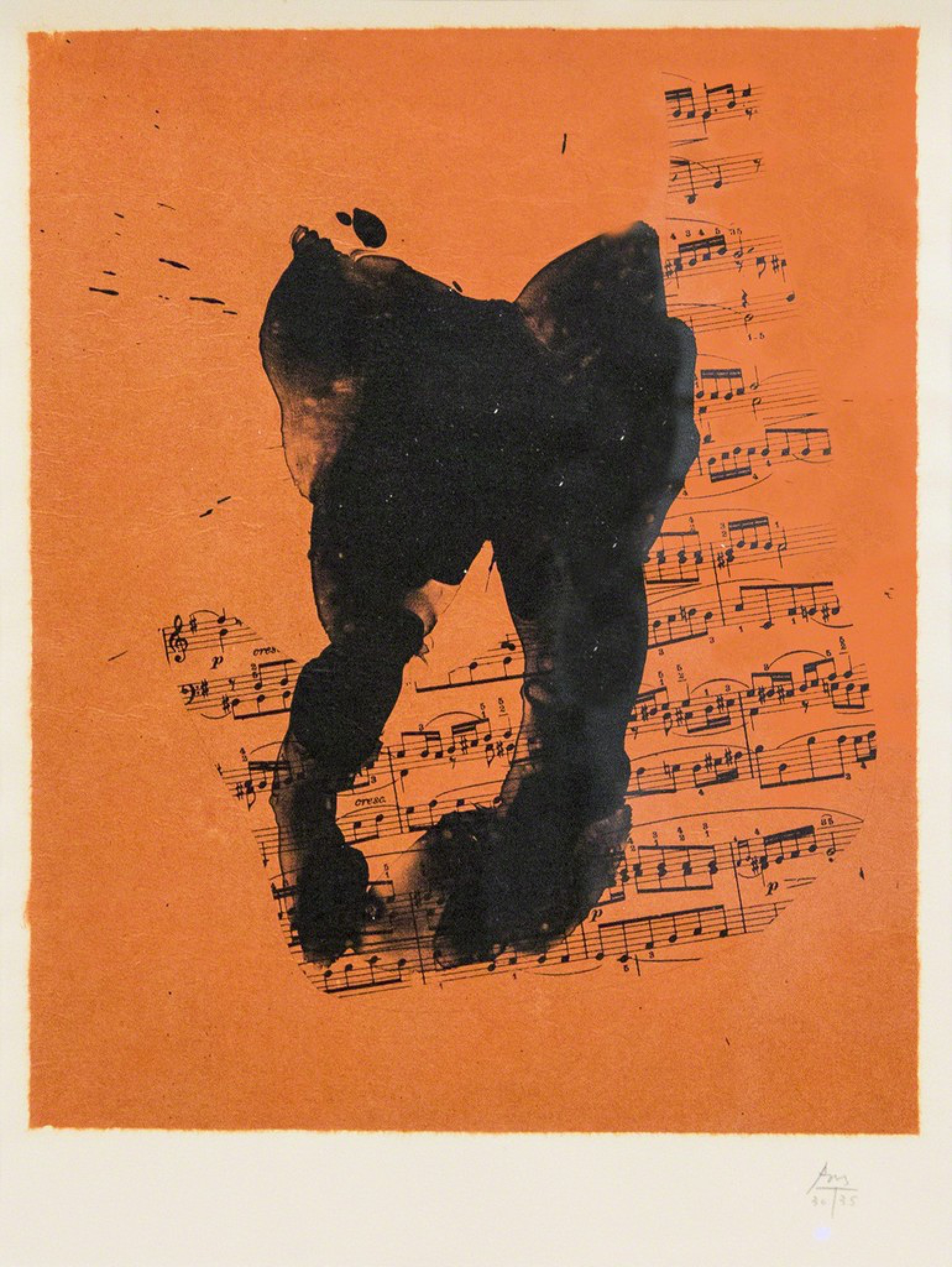 Music for J.S. Bach, zoomed in