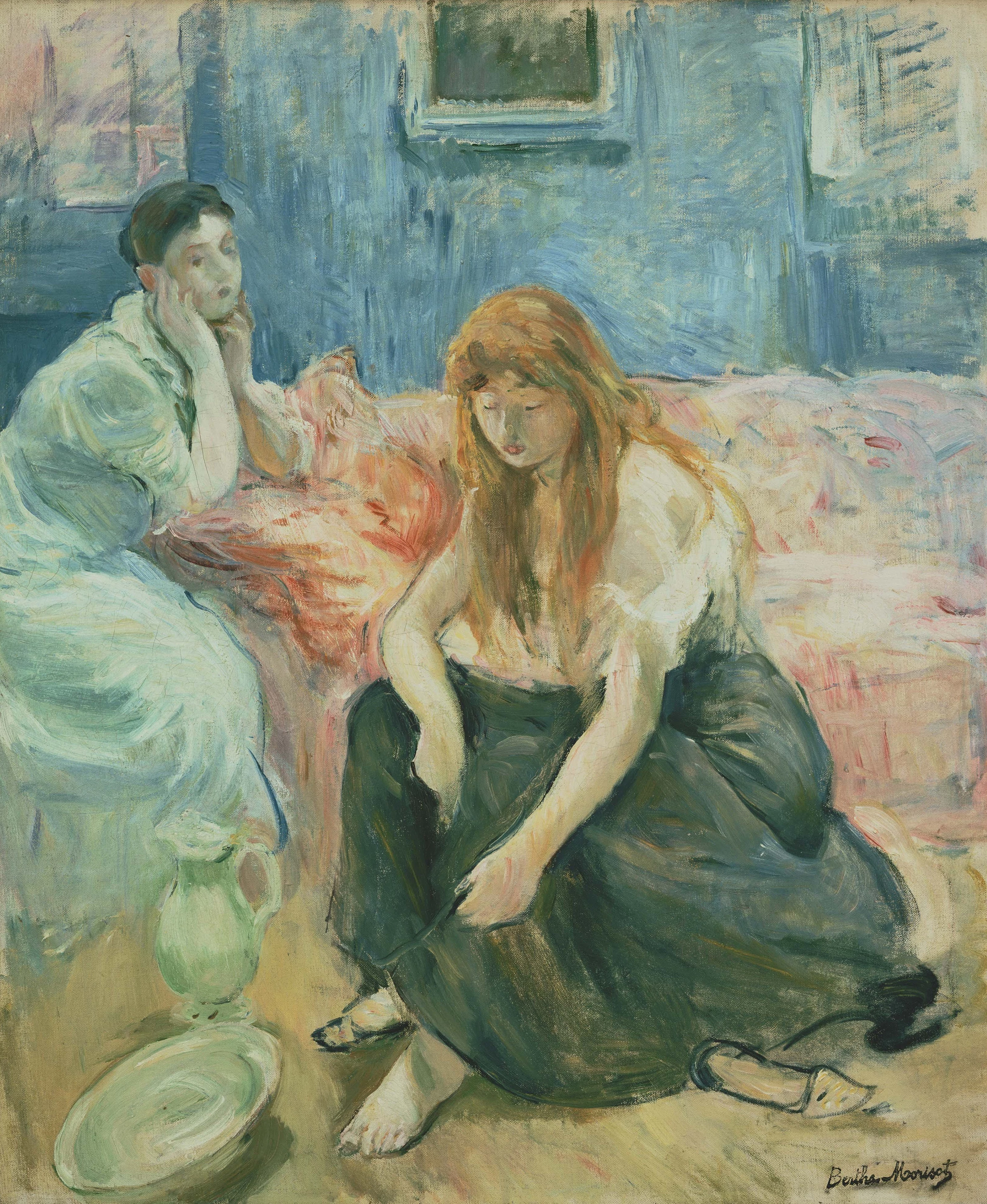 Two Girls, Berthe Morisot