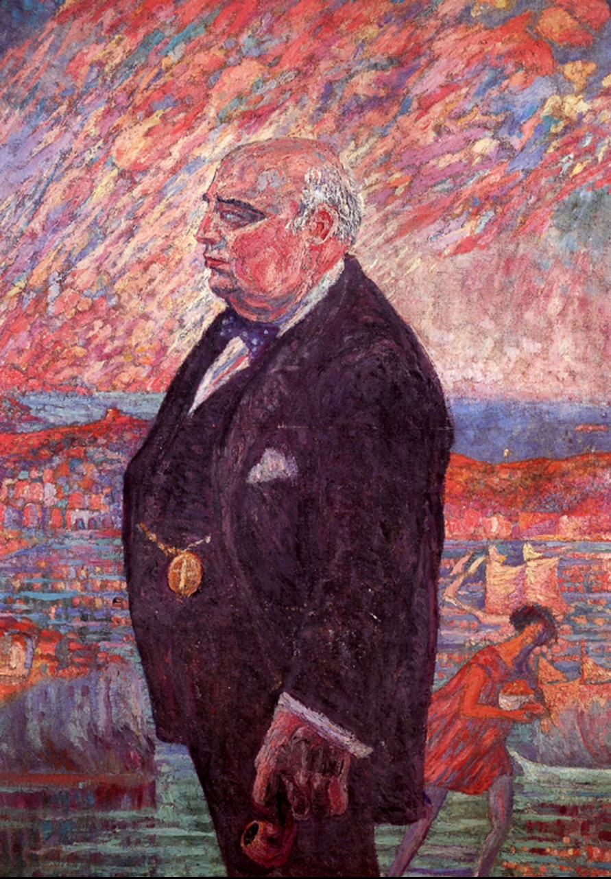 Portrait of My Father, zoomed in