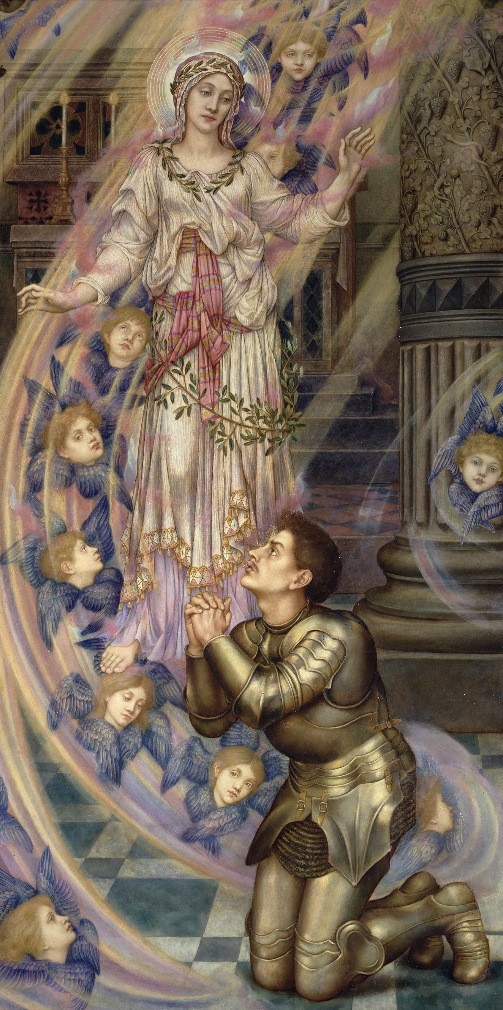 Our Lady of Peace, Evelyn De Morgan