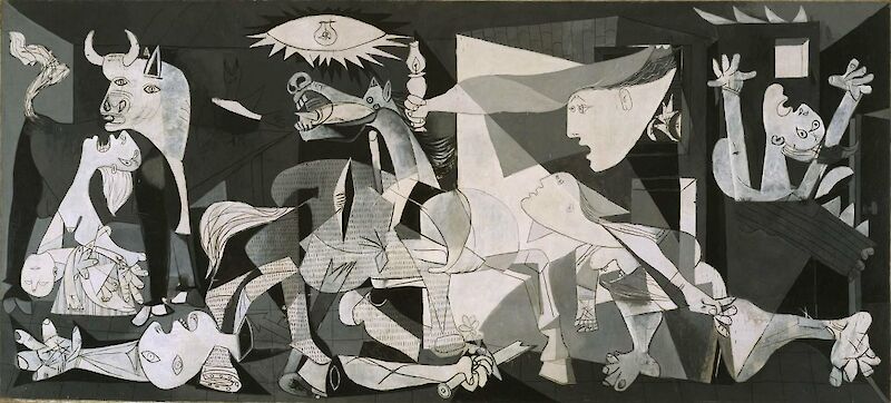 Guernica scale comparison