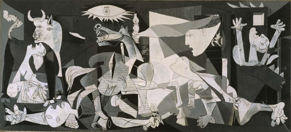 Guernica, zoomed in