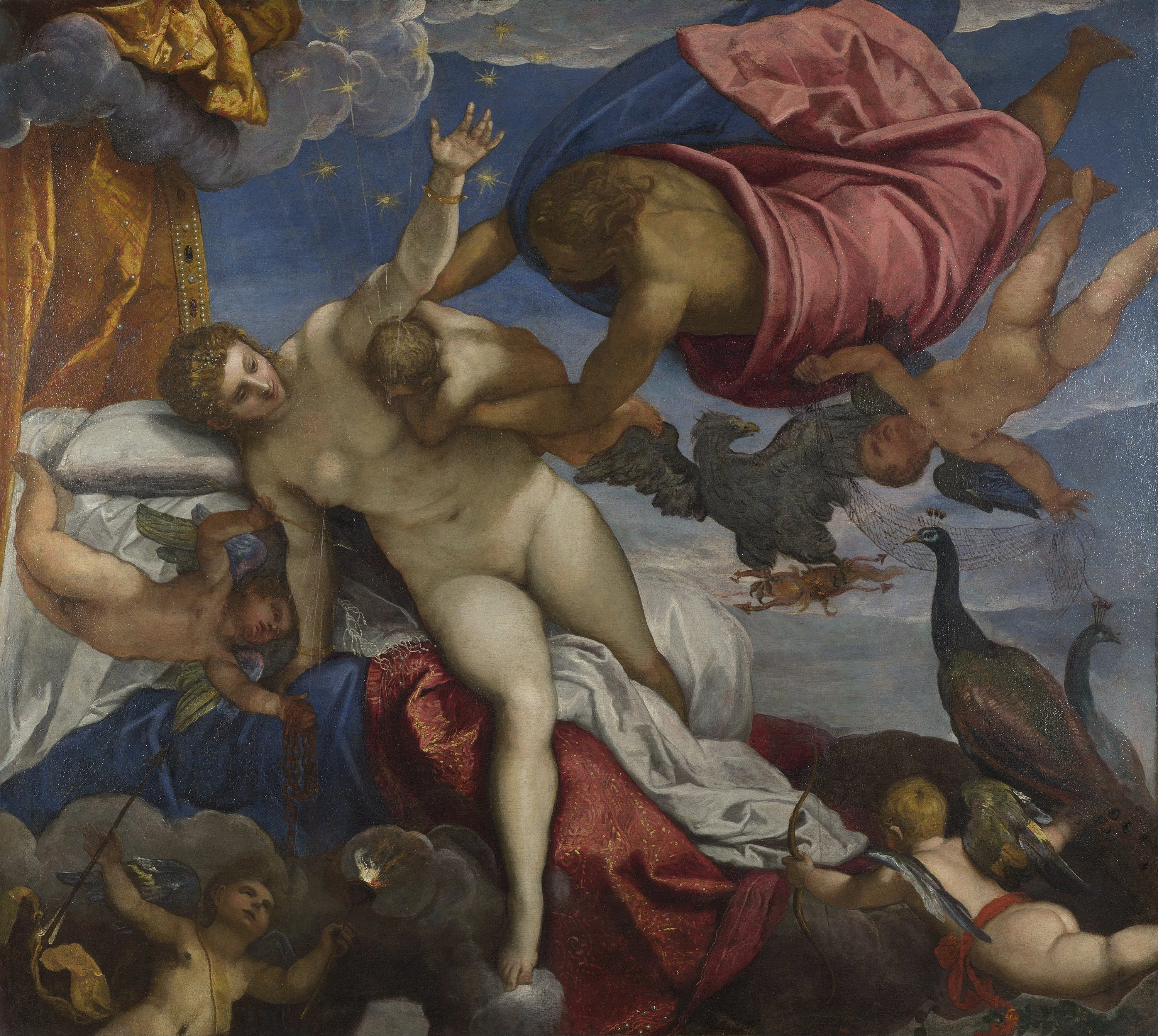 The Origin of the Milky Way, Tintoretto