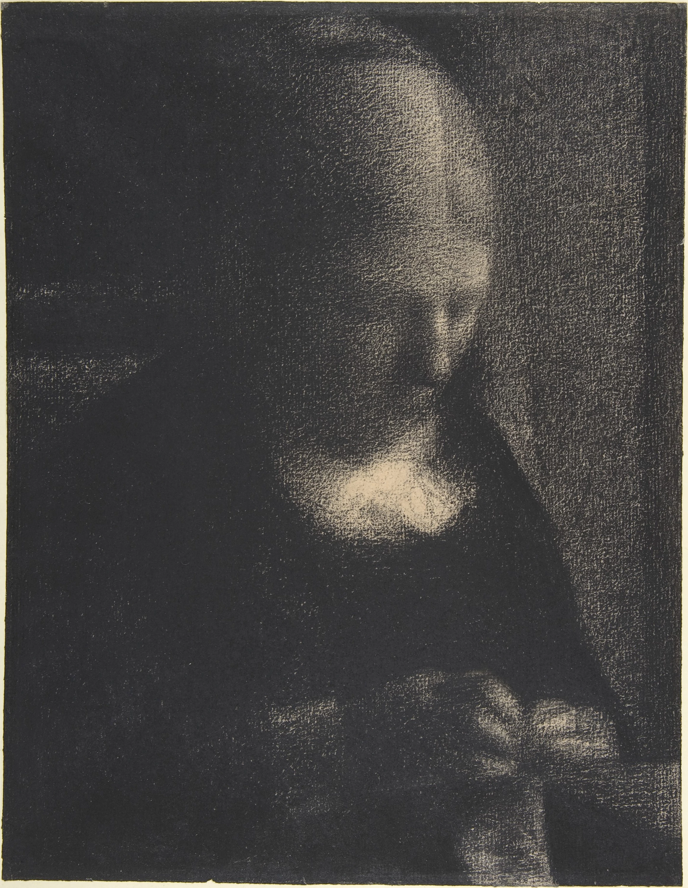 Embroidery; The Artist's Mother, Georges Seurat