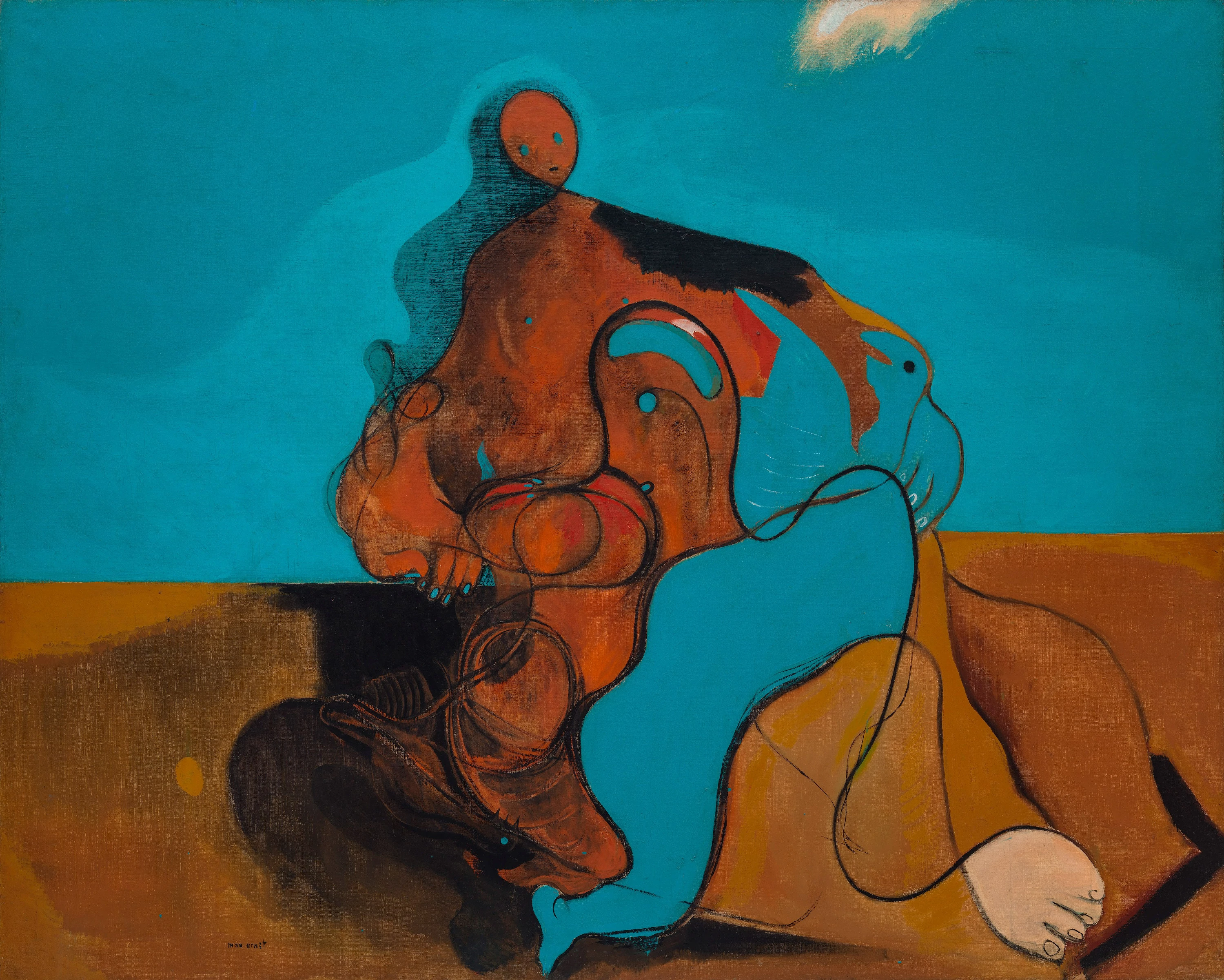 The Kiss, Max Ernst