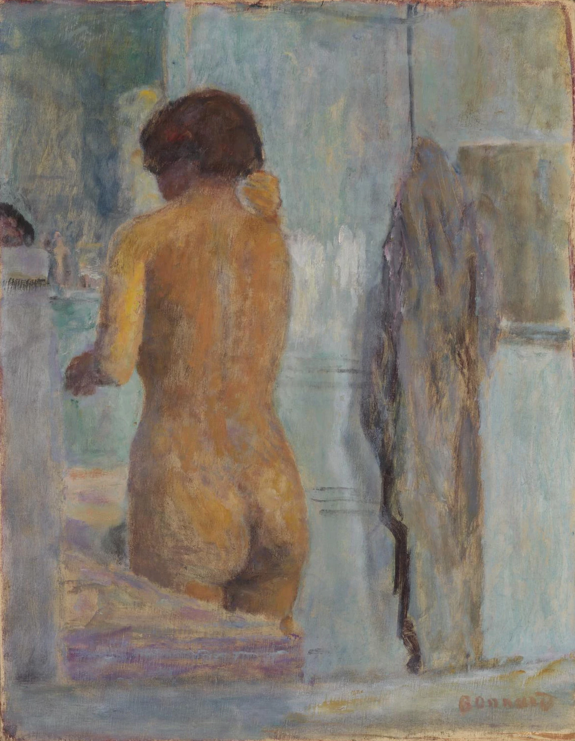 Bathing Woman, Seen from the Back, Pierre Bonnard