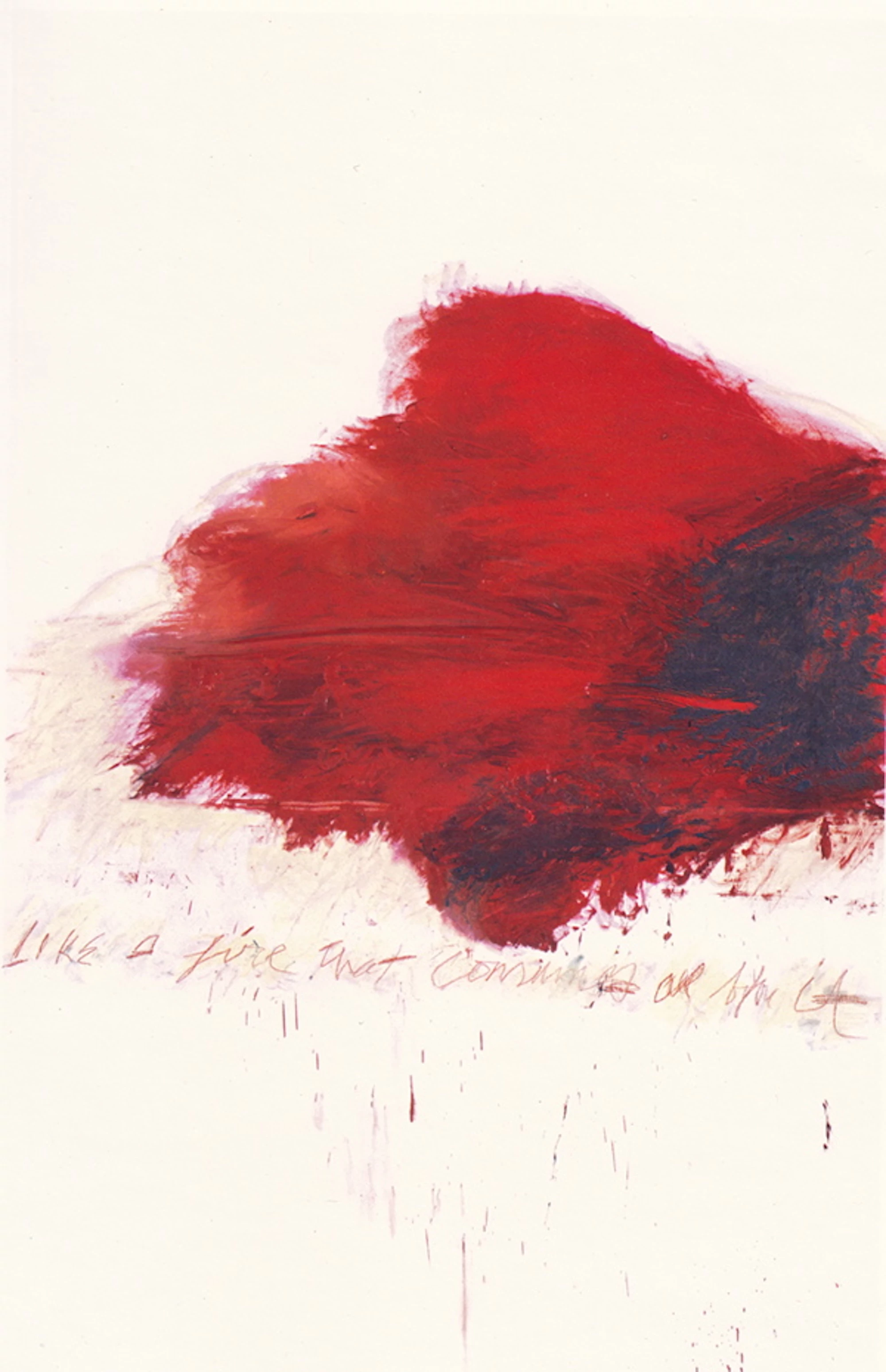 Fifty Days at Iliam: The Fire that Consumes All before It, Cy Twombly