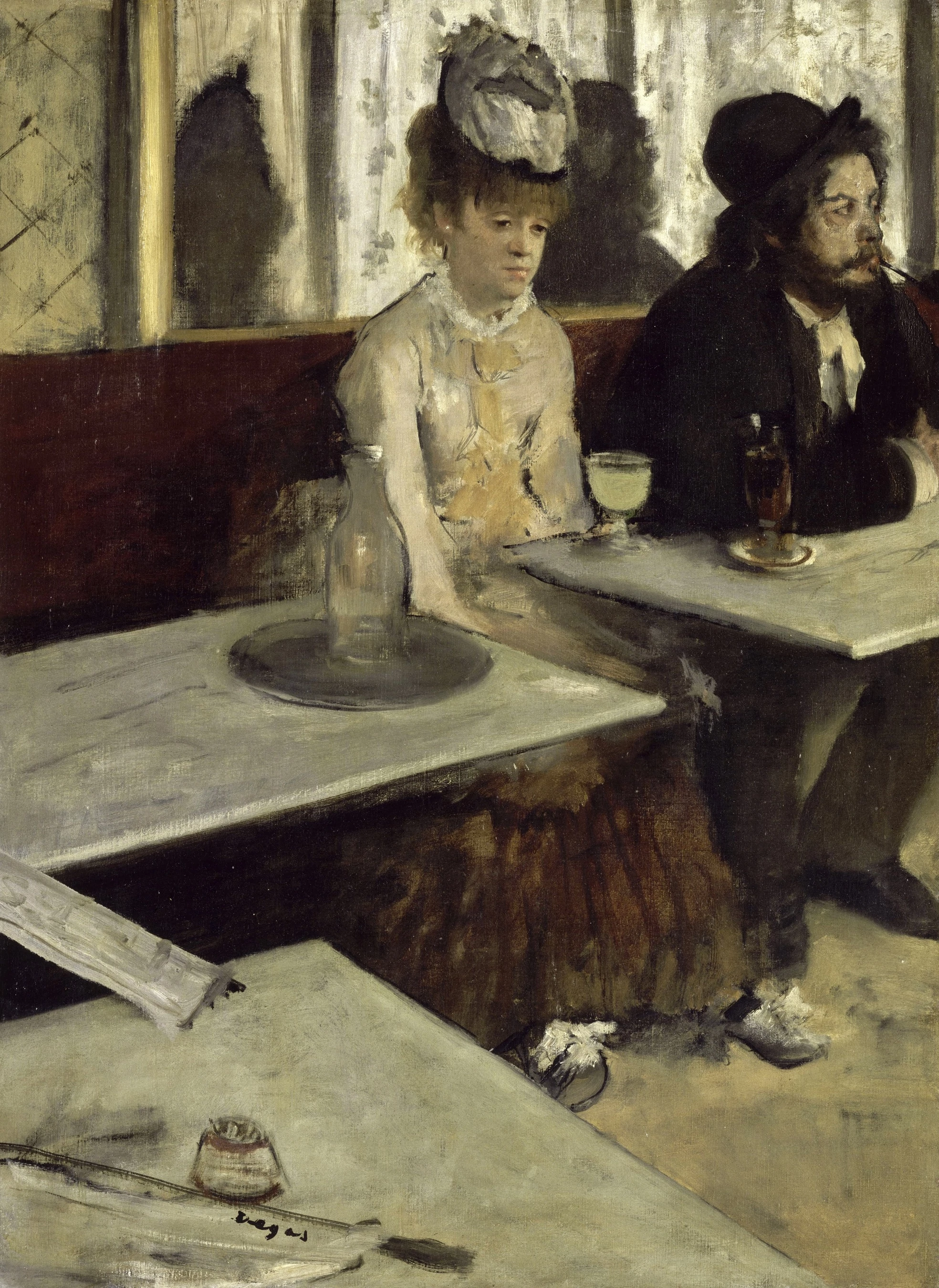 L'absinthe, Edgar Degas