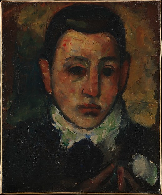 Self-Portrait at the Age of Nine, zoomed in